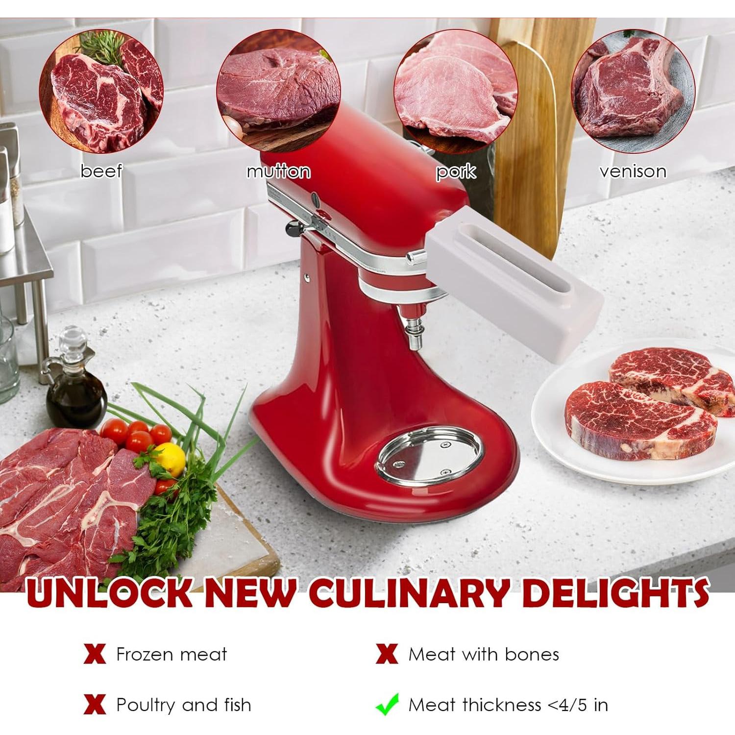 Ablandador de Carne KitchenAid y Cuisinart Acero Inoxidable