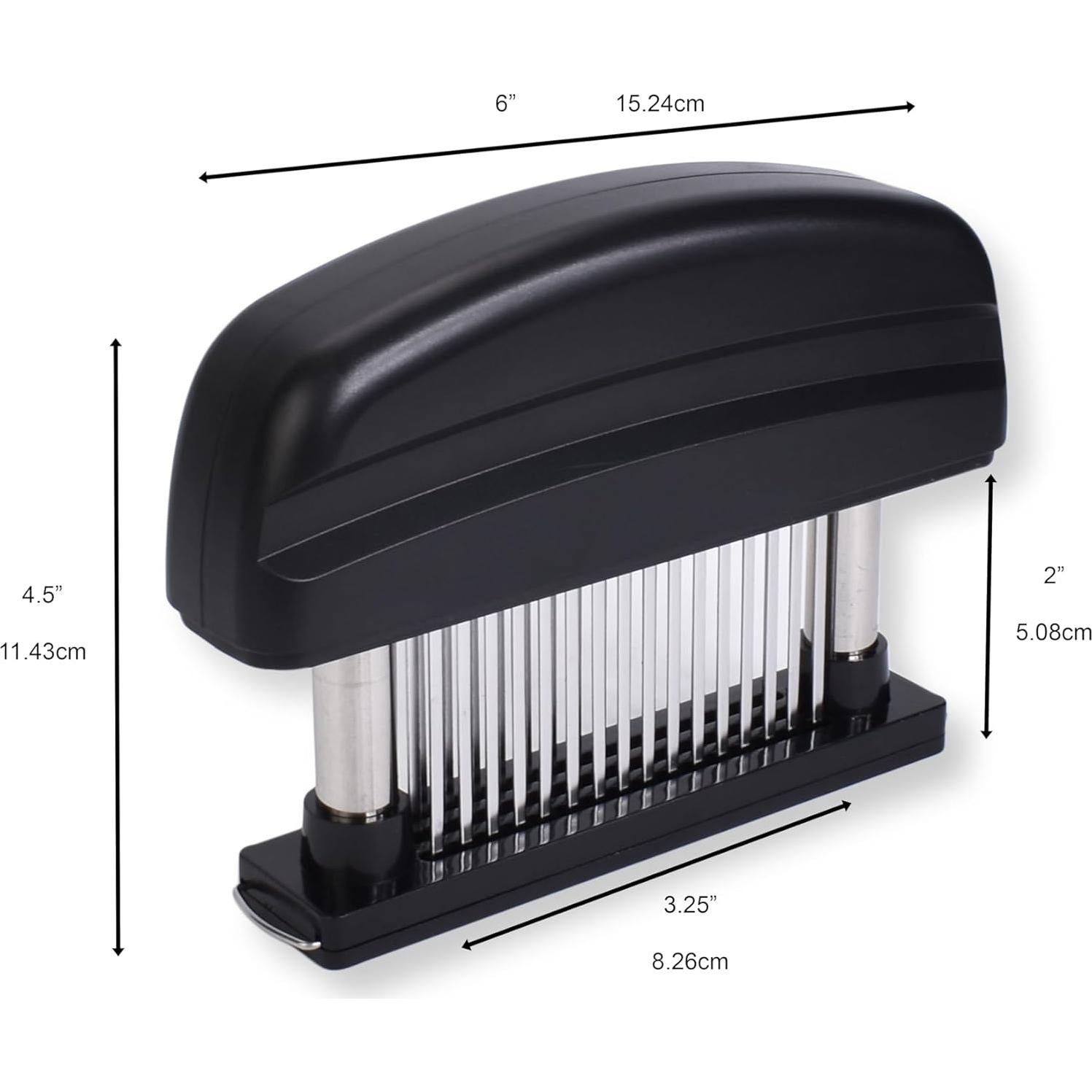 Ablandador de Carne Venmark con 48 Cuchillas de Acero Inoxidable