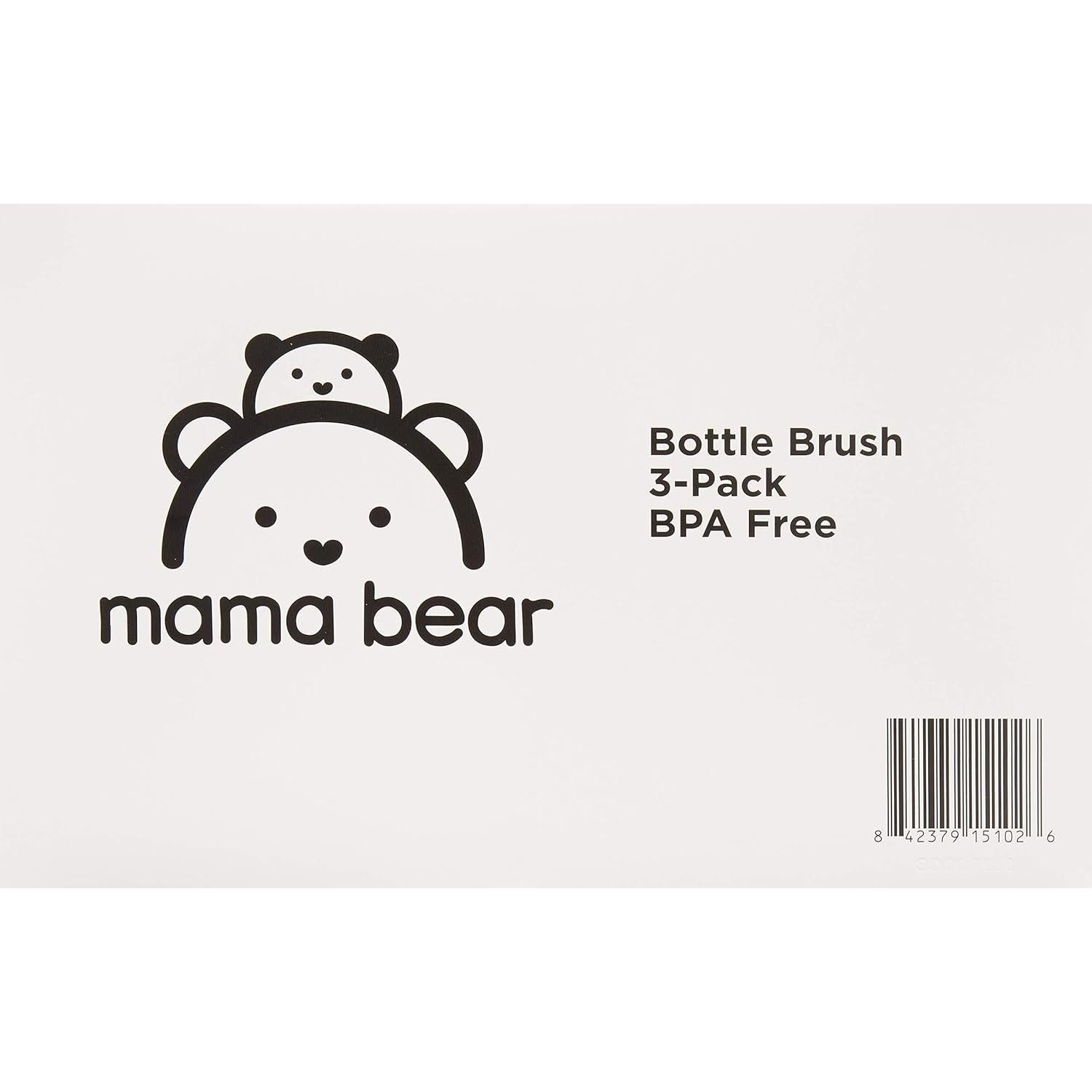 Cepillo para Botellas Mama Bear - Paquete de 3 Unidades