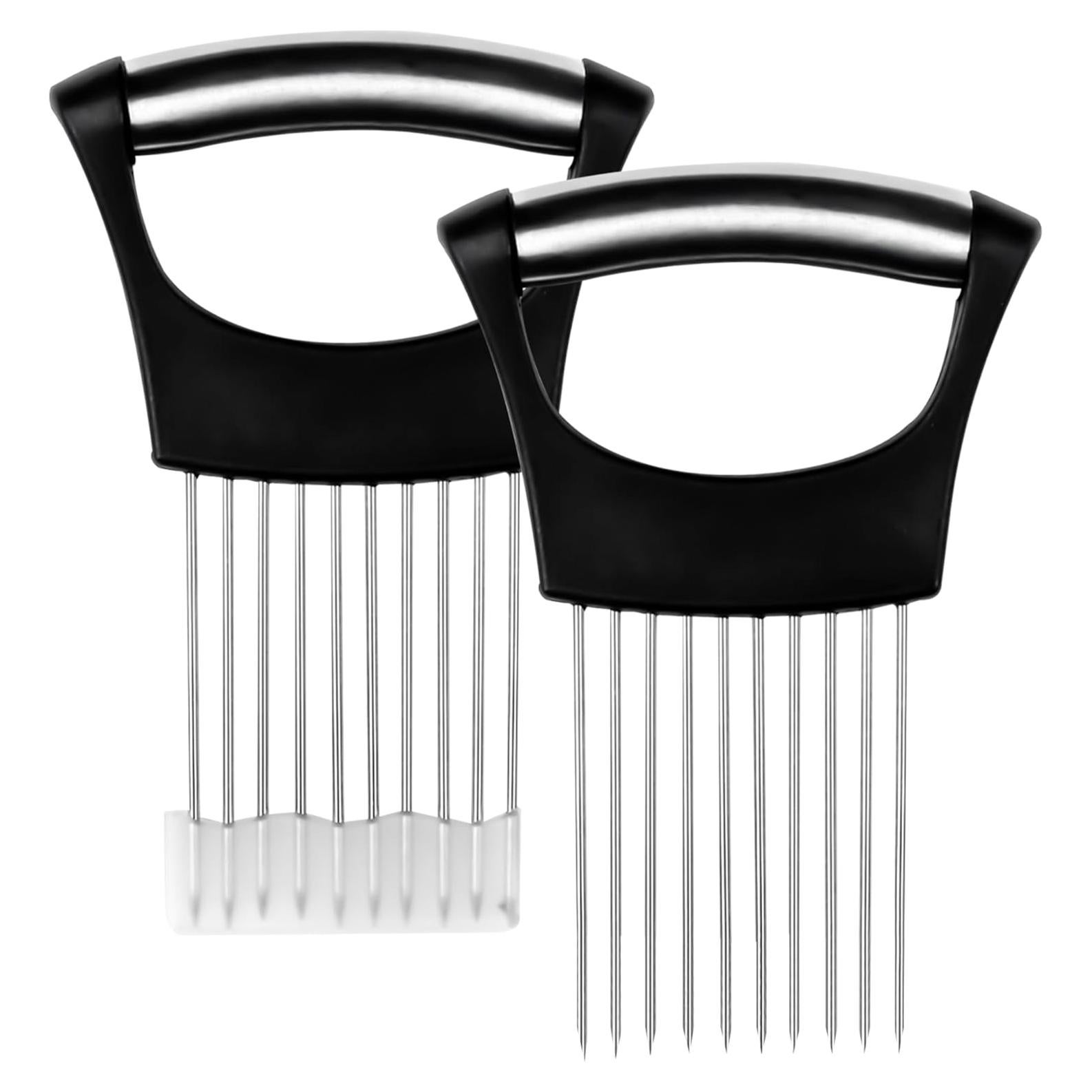 Soporte para Cebolla HIVIX - Paquete de 2 Herramientas de Acero Inoxidable