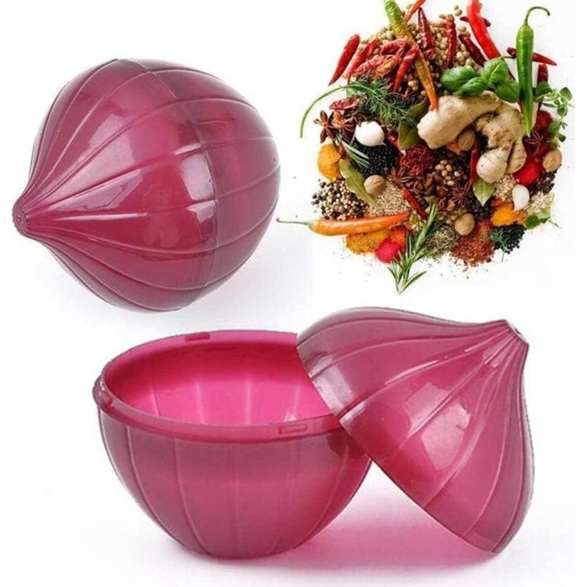 Contenedor Conservador de Cebolla AISIBO 11.9x10.9 cm Reutilizable