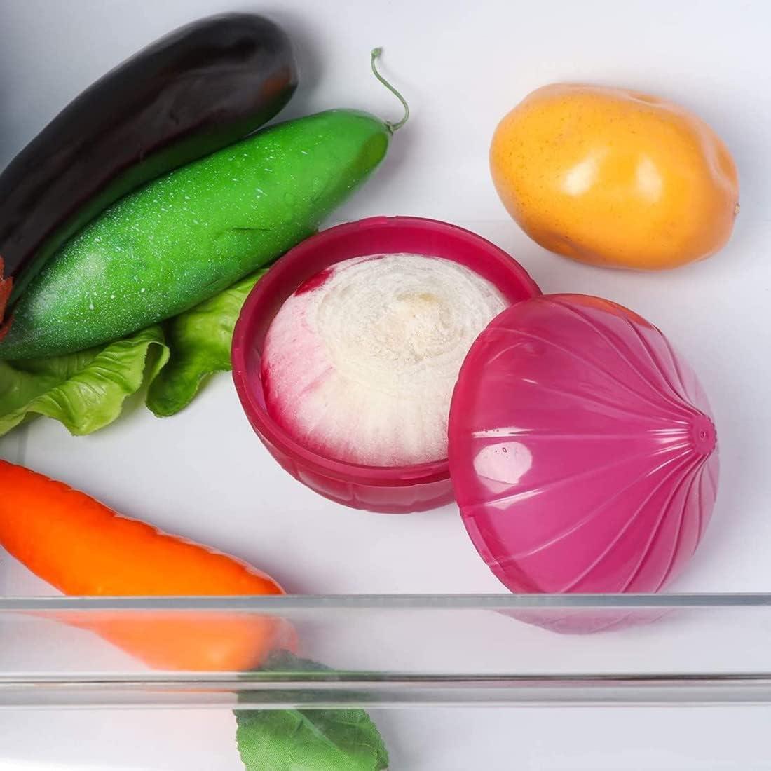 Contenedor Conservador de Cebolla AISIBO 11.9x10.9 cm Reutilizable