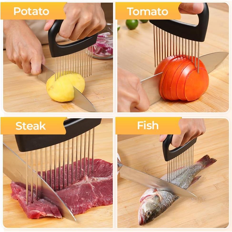 Cortador de Verduras WUSAIRX con Mango Antideslizante 12cm