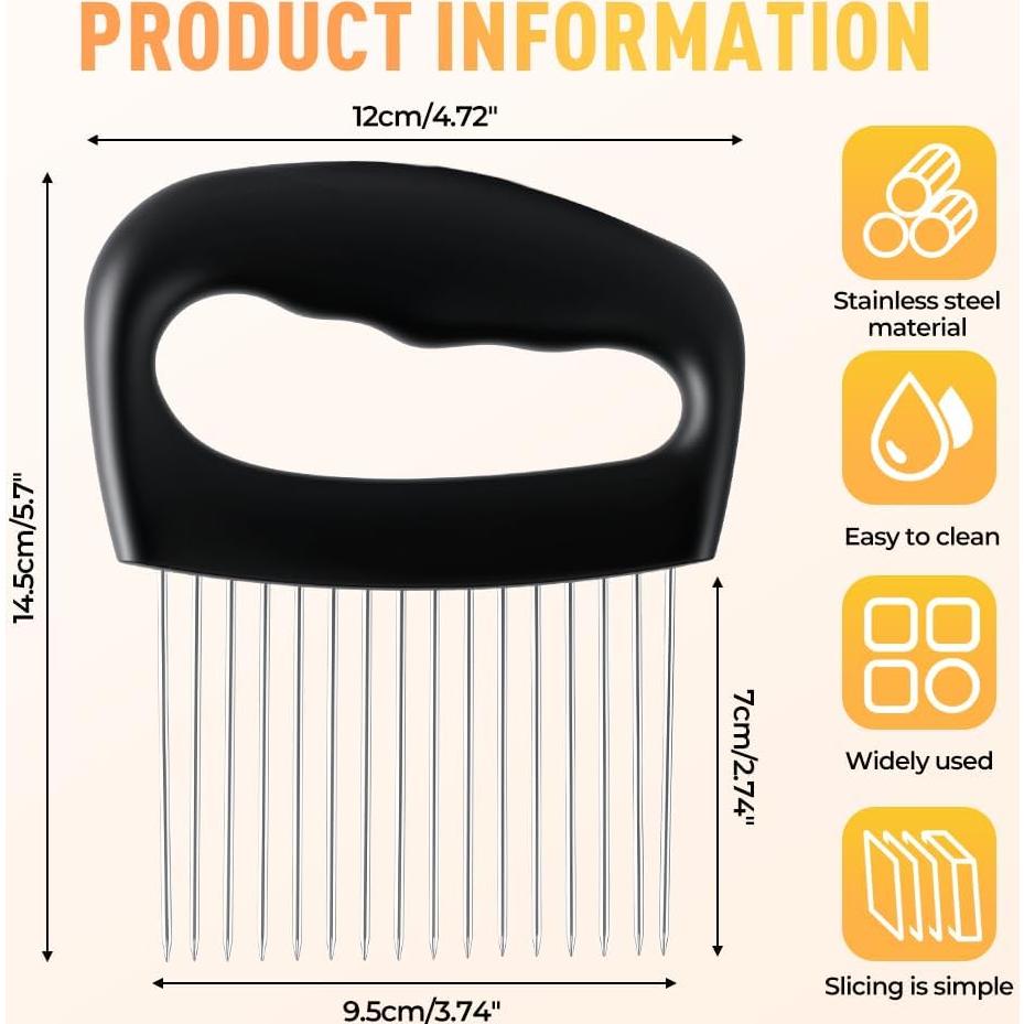 Cortador de Verduras WUSAIRX con Mango Antideslizante 12cm