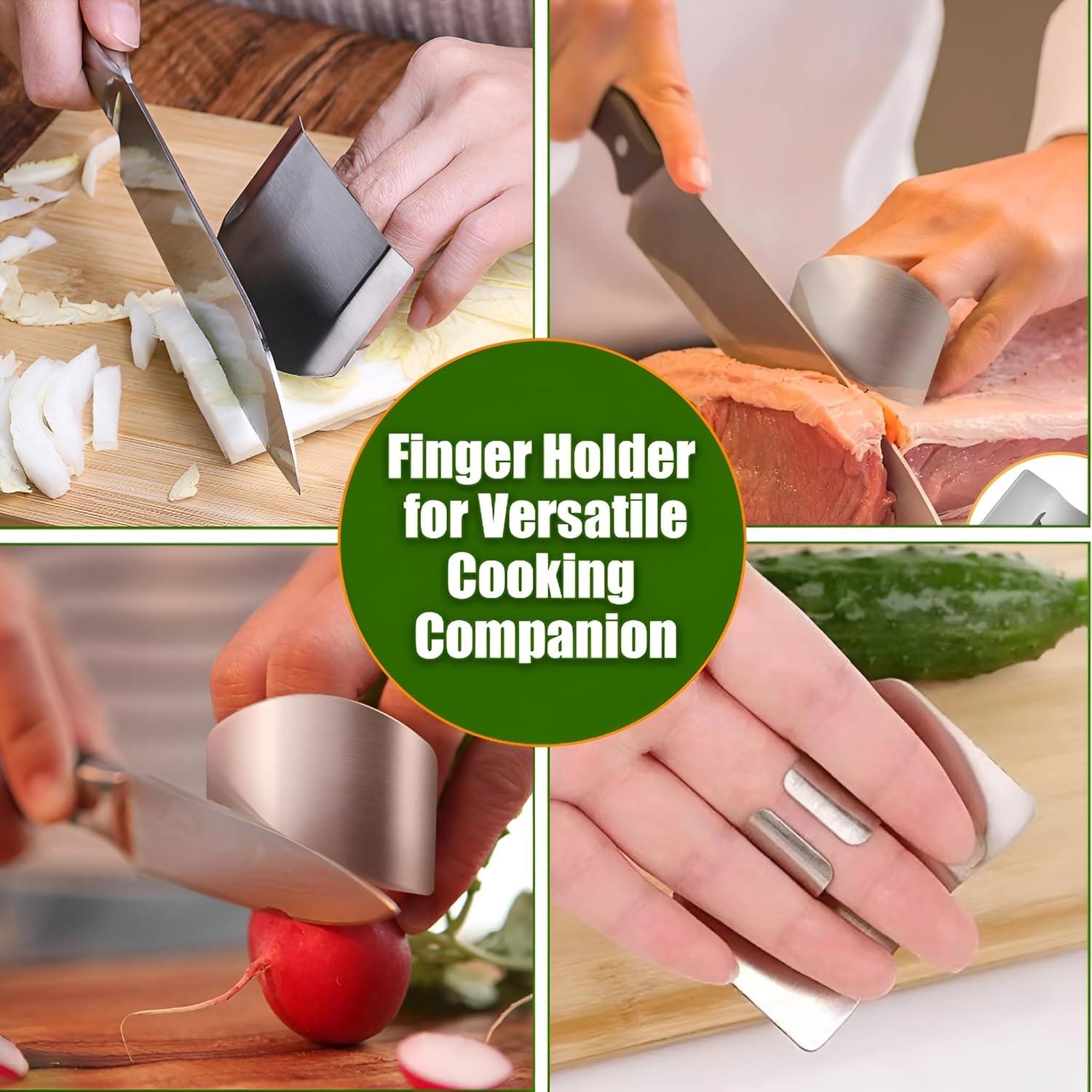 Cortador de cebolla UNIQUEPLUS con soporte y cuchillo de pan