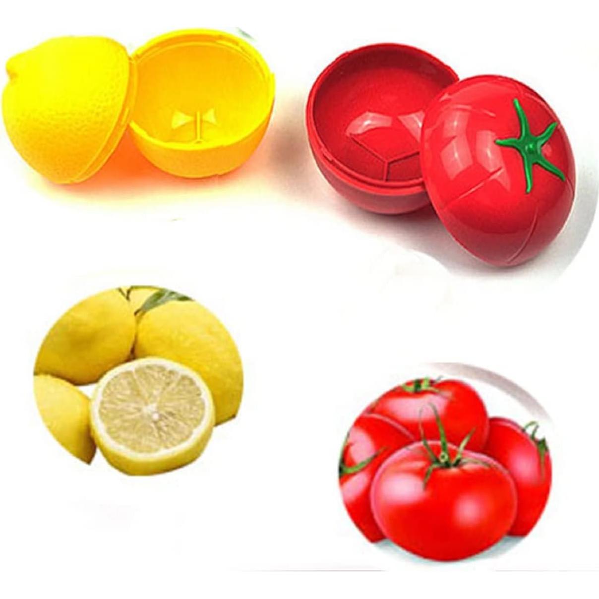 Contenedores de Almacenamiento MIAO JIN 4 Piezas Frutas y Verduras