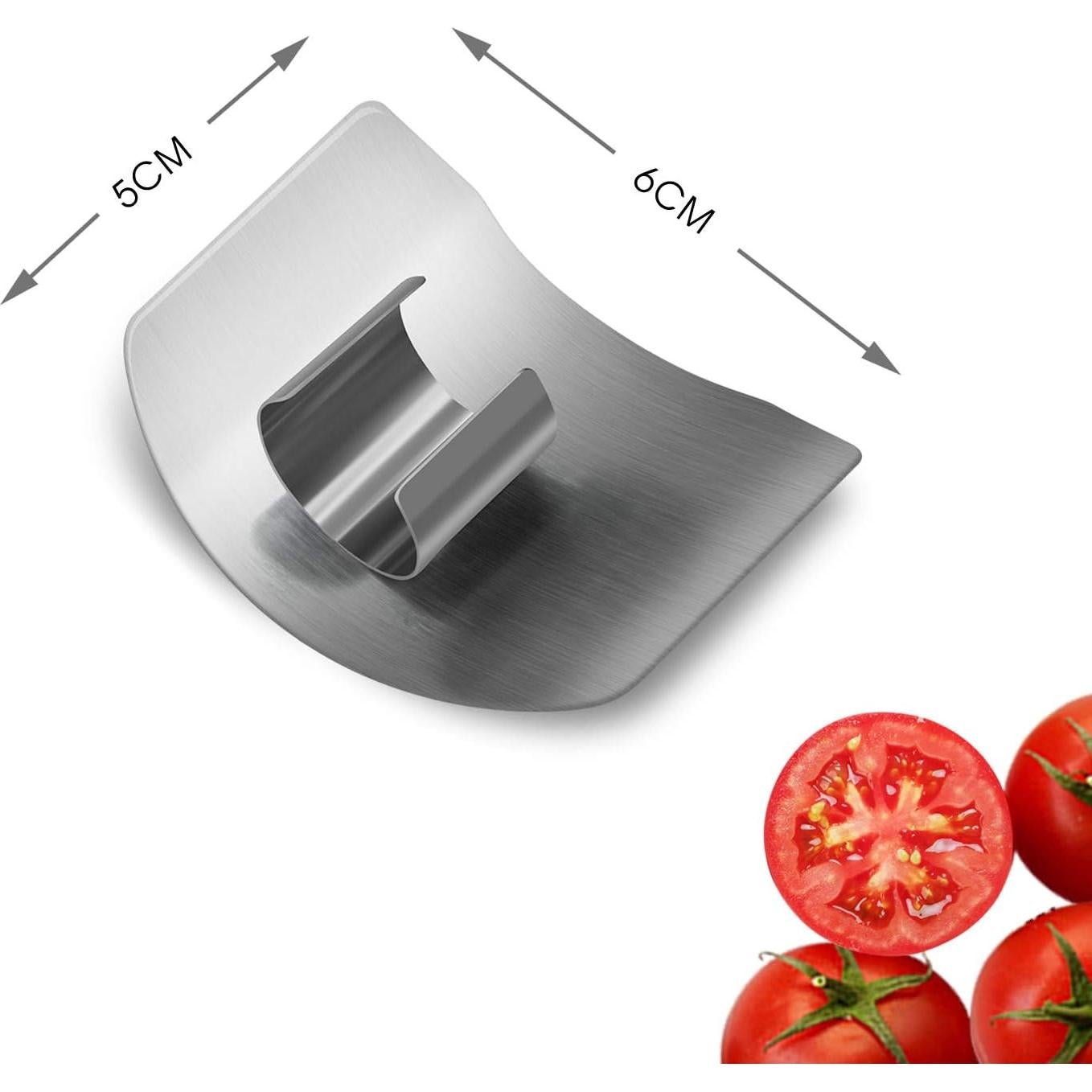Soporte de Cebolla Acero Inoxidable Taasmoog + Protector de Dedos