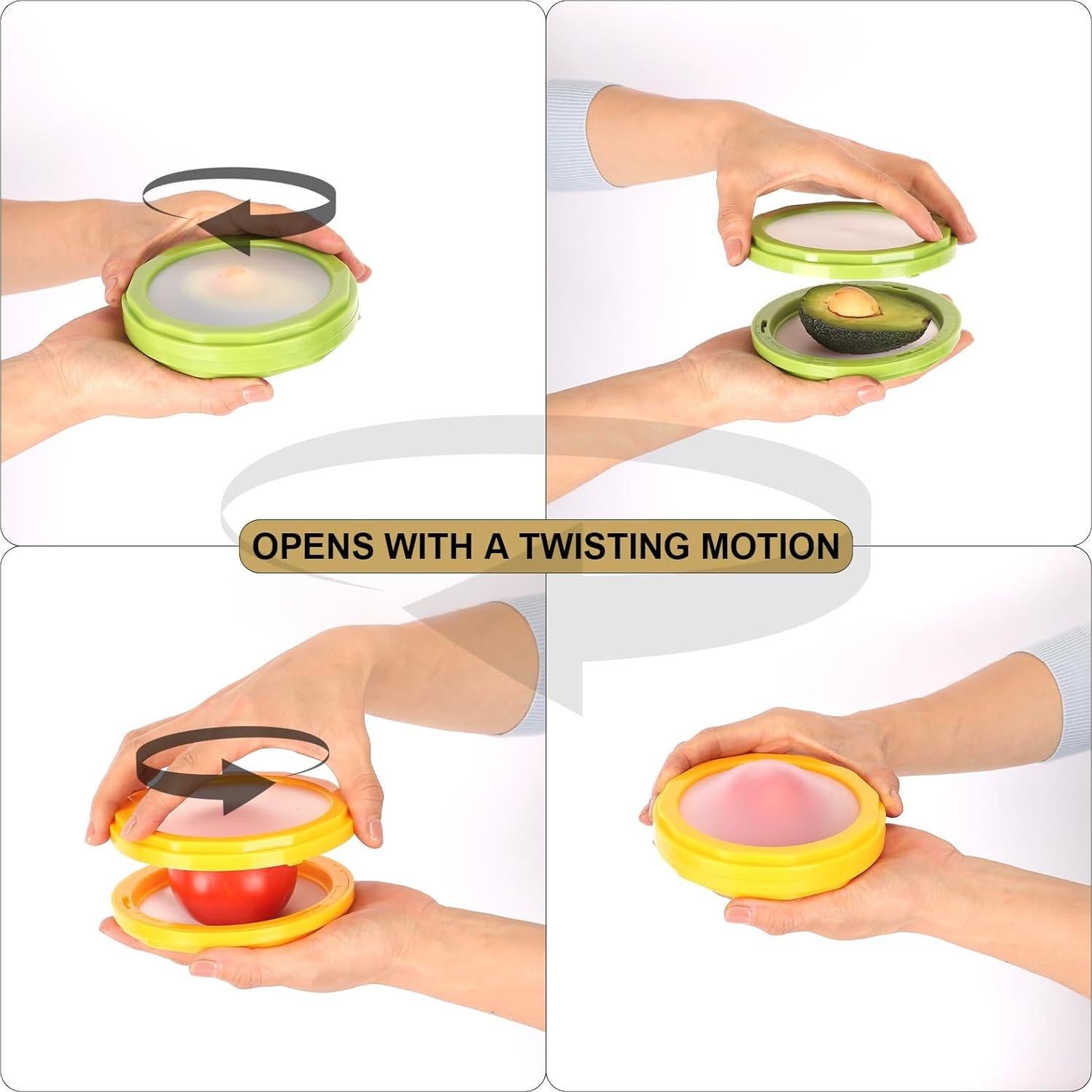 Conjunto de 4 Contenedores de Almacenamiento Twinboster