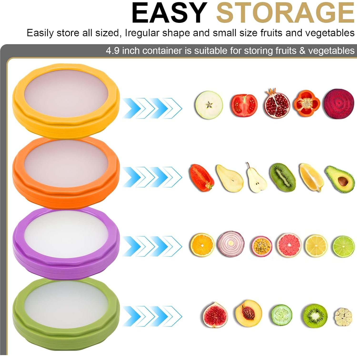 Conjunto de 4 Contenedores de Almacenamiento Twinboster