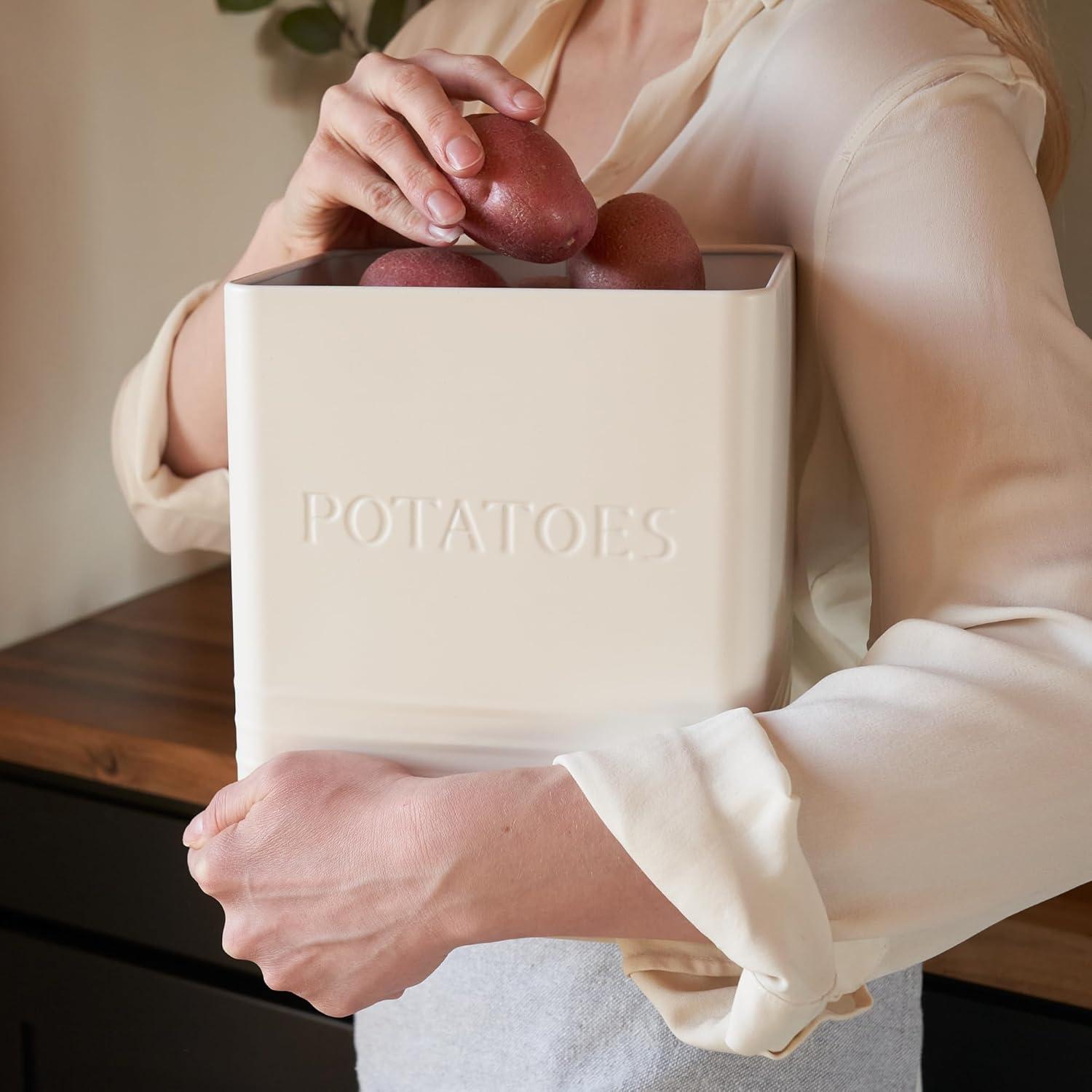 Conjunto de 2 Bins de Almacenamiento ZICOTO para Papas y Cebollas