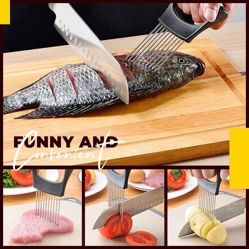 Cortador de Cebolla NQAFH Acero Inoxidable Multifuncional