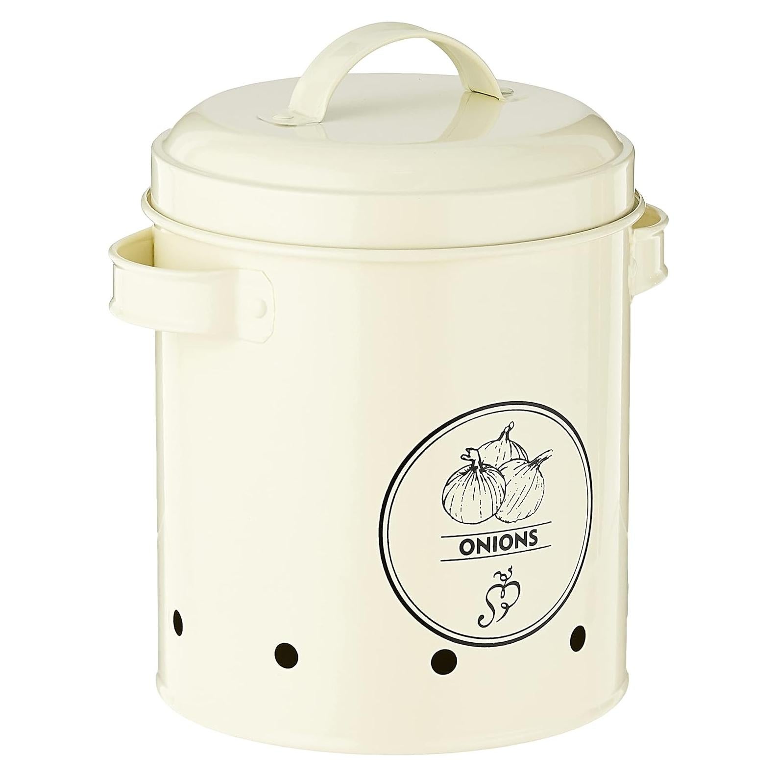 Lata de Almacenamiento de Cebollas Esschert Design 1.93L