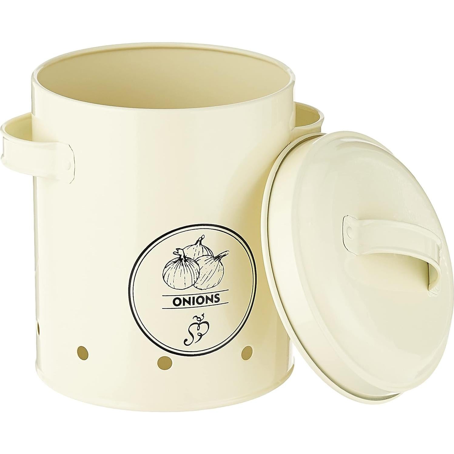 Lata de Almacenamiento de Cebollas Esschert Design 1.93L