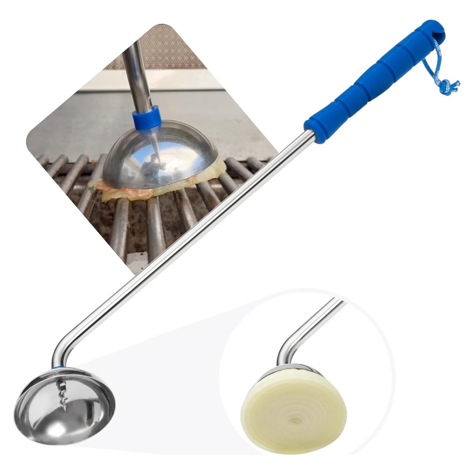 Cepillo Limpiador de Parrilla Grill Floss Sin Cerda 53 cm