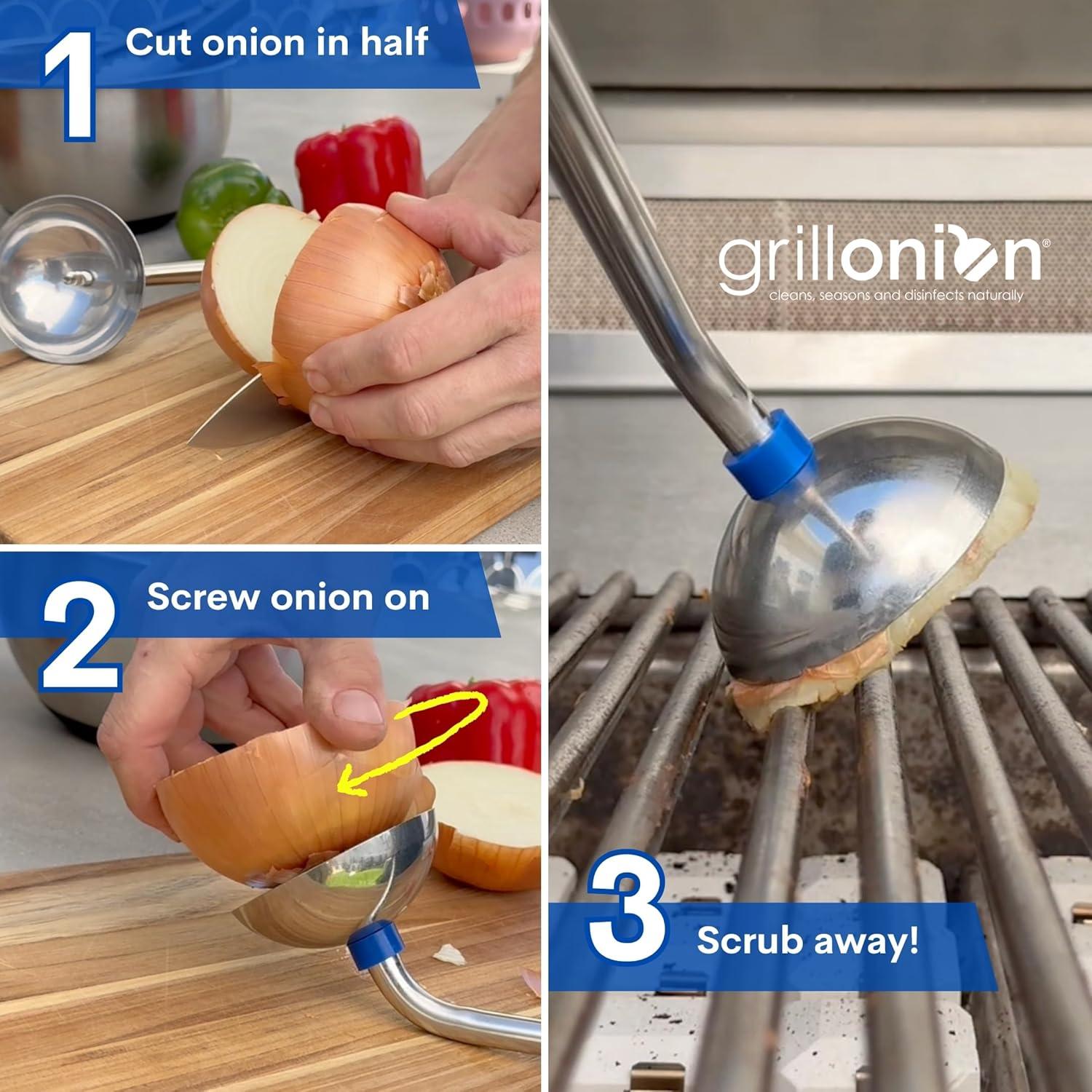 Cepillo Limpiador de Parrilla Grill Floss Sin Cerda 53 cm