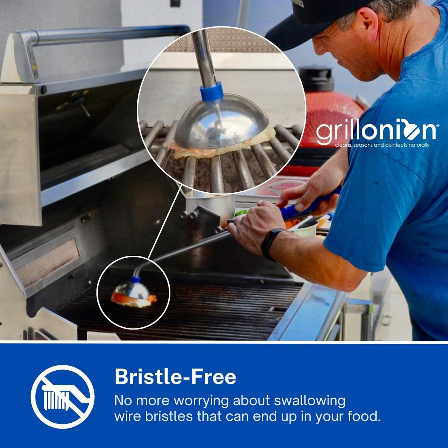 Cepillo Limpiador de Parrilla Grill Floss Sin Cerda 53 cm