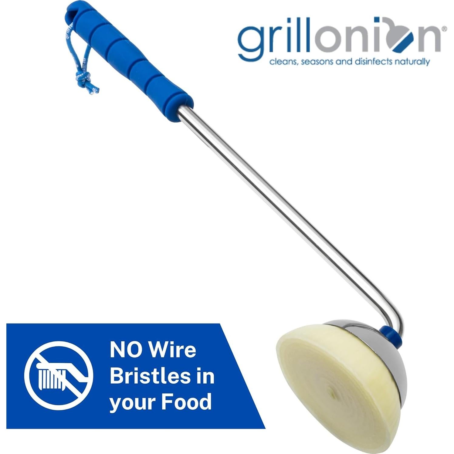 Cepillo Limpiador de Parrilla Grill Floss Sin Cerda 53 cm