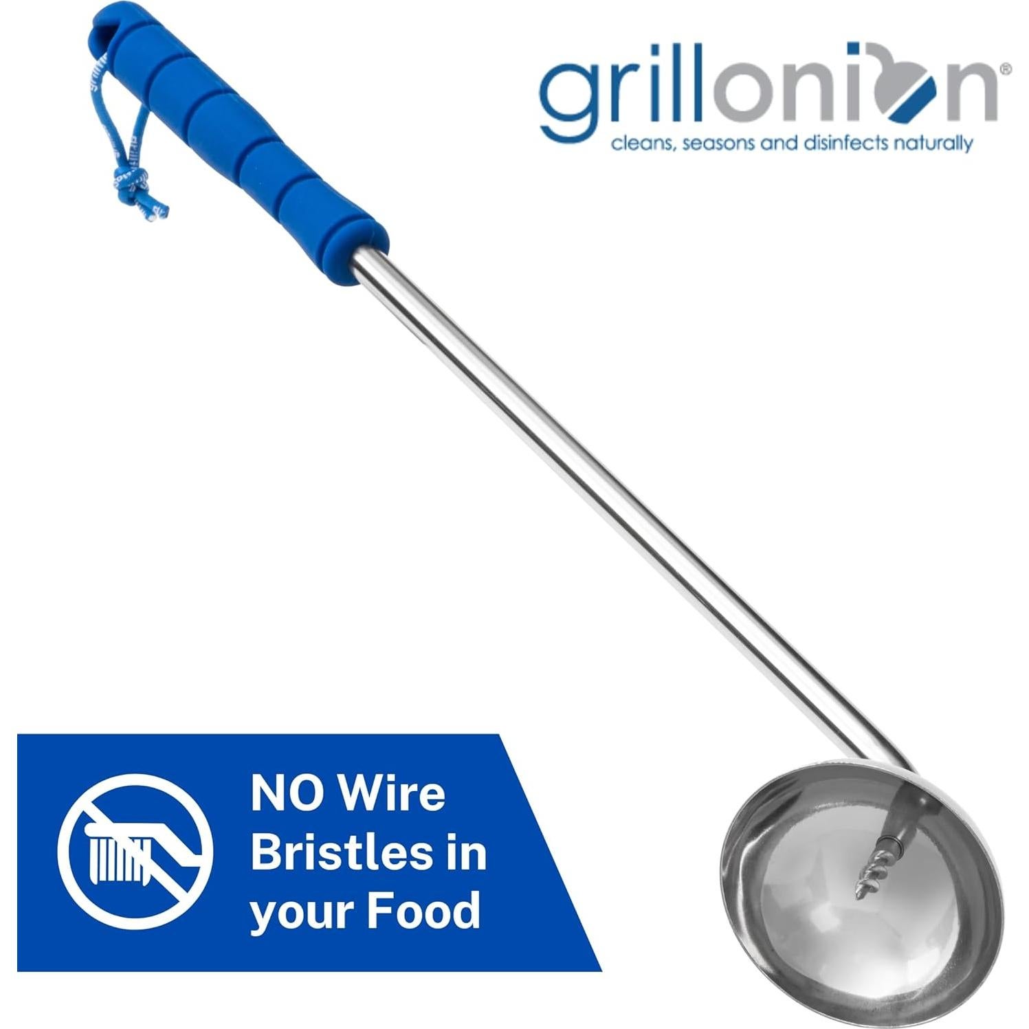 Cepillo Limpiador de Parrilla Grill Floss Sin Cerda 53 cm