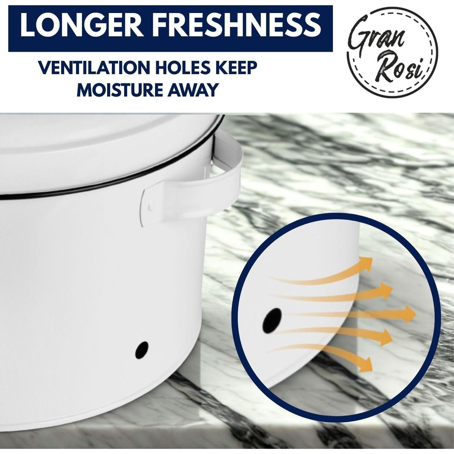 Conjunto de Almacenamiento de Verduras Granrosi - 3 Contenedores