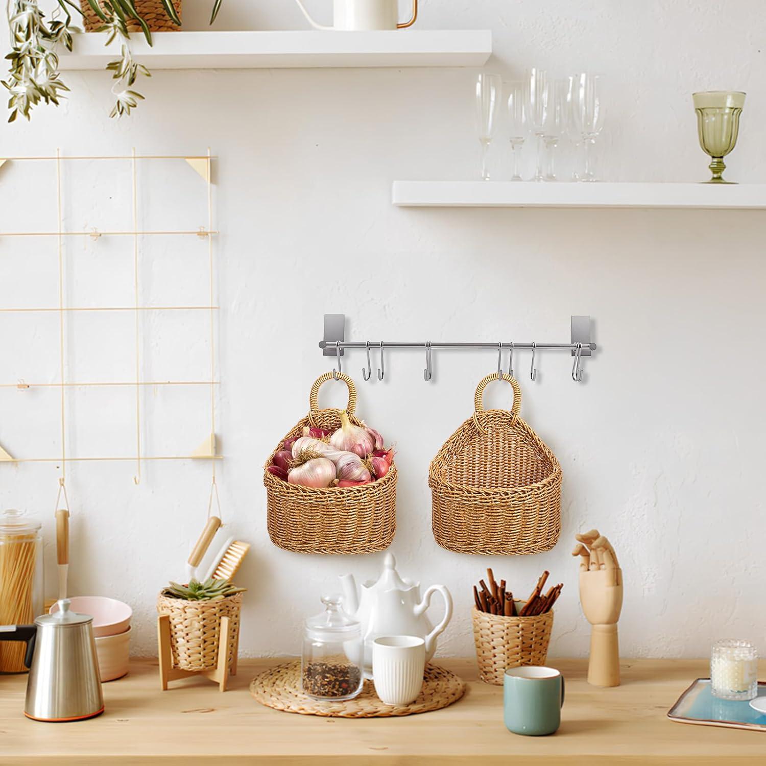 Cesta Colgante DOITOOL para Cebollas y Ajos 23.4x18.9cm