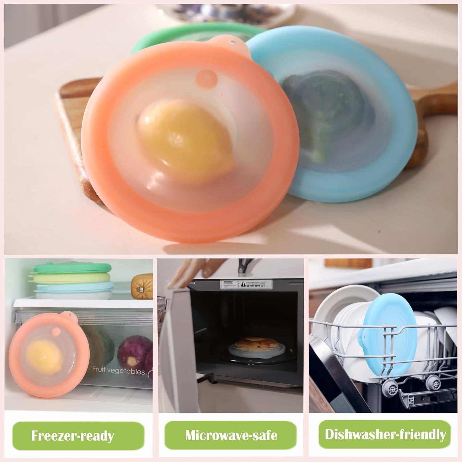 Contenedores de Almacenamiento de Silicona Ritastar - 2 Unidades