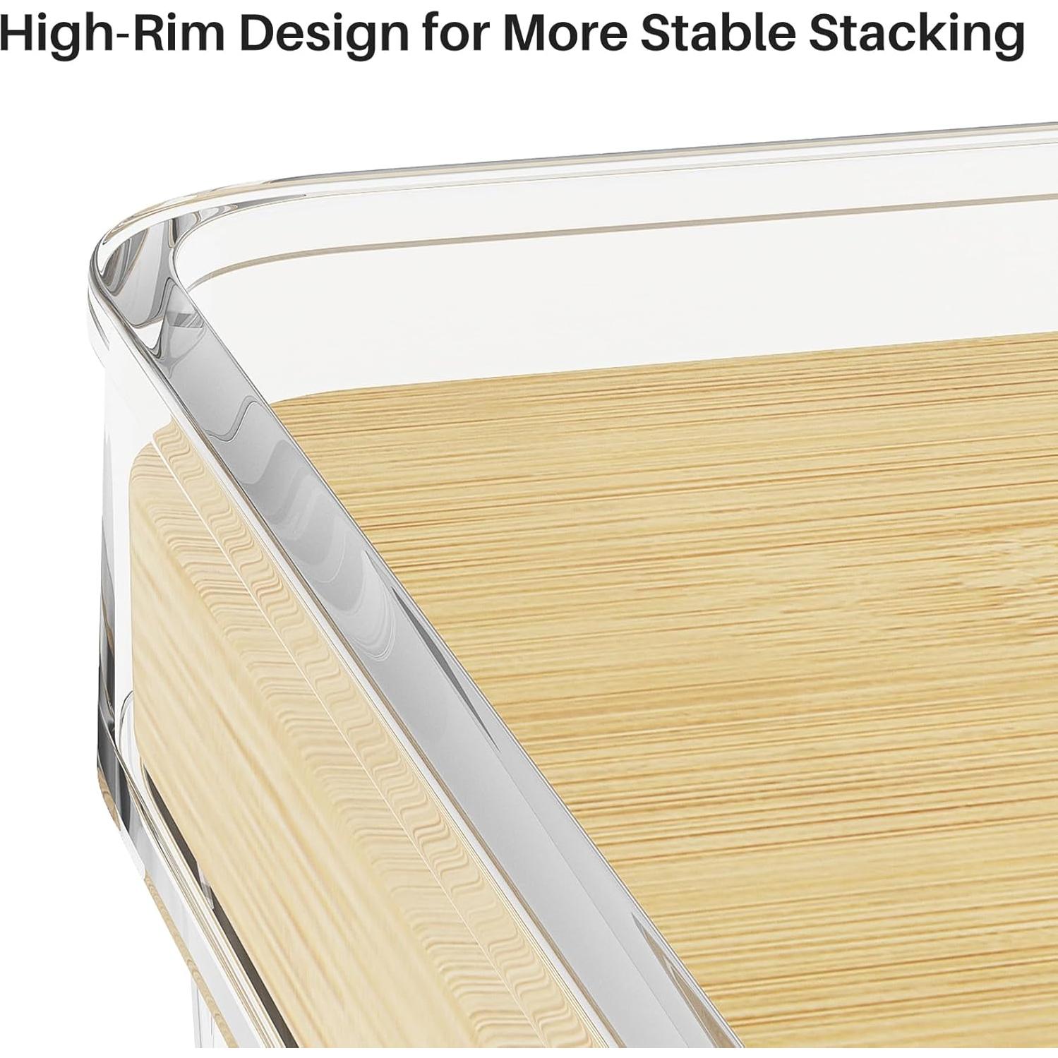 Set de 2 Organizadores de Almacenamiento Ducoak 30.5x17.8cm