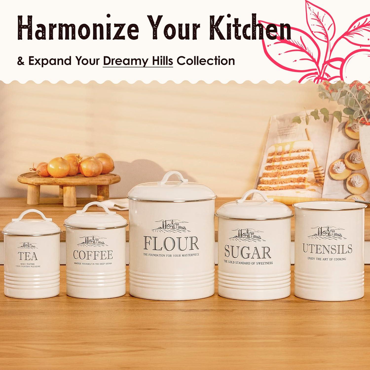 Juego de 3 Contenedores de Almacenamiento Metal para Papas, Cebollas y Ajo