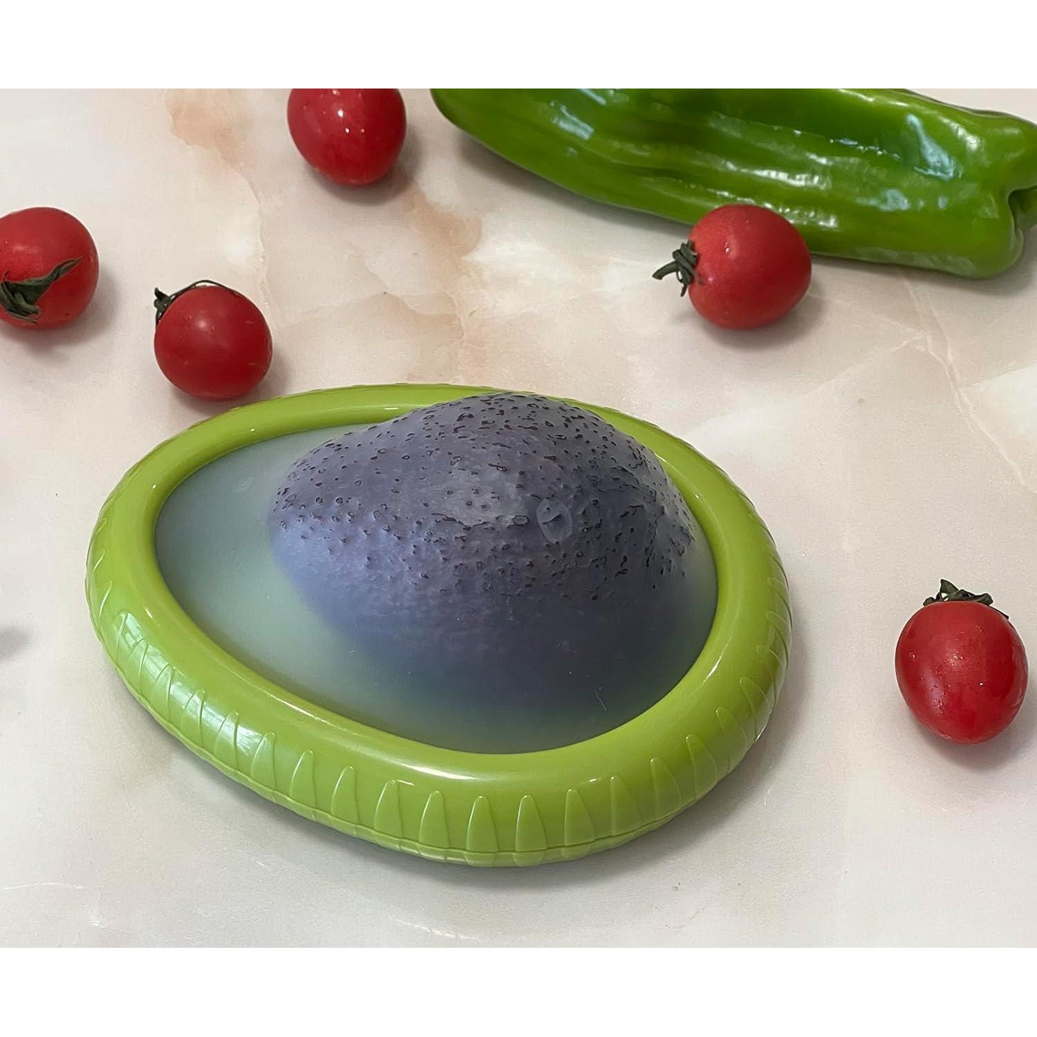 Juego de 4 Cajas de Silicona para Almacenamiento de Alimentos