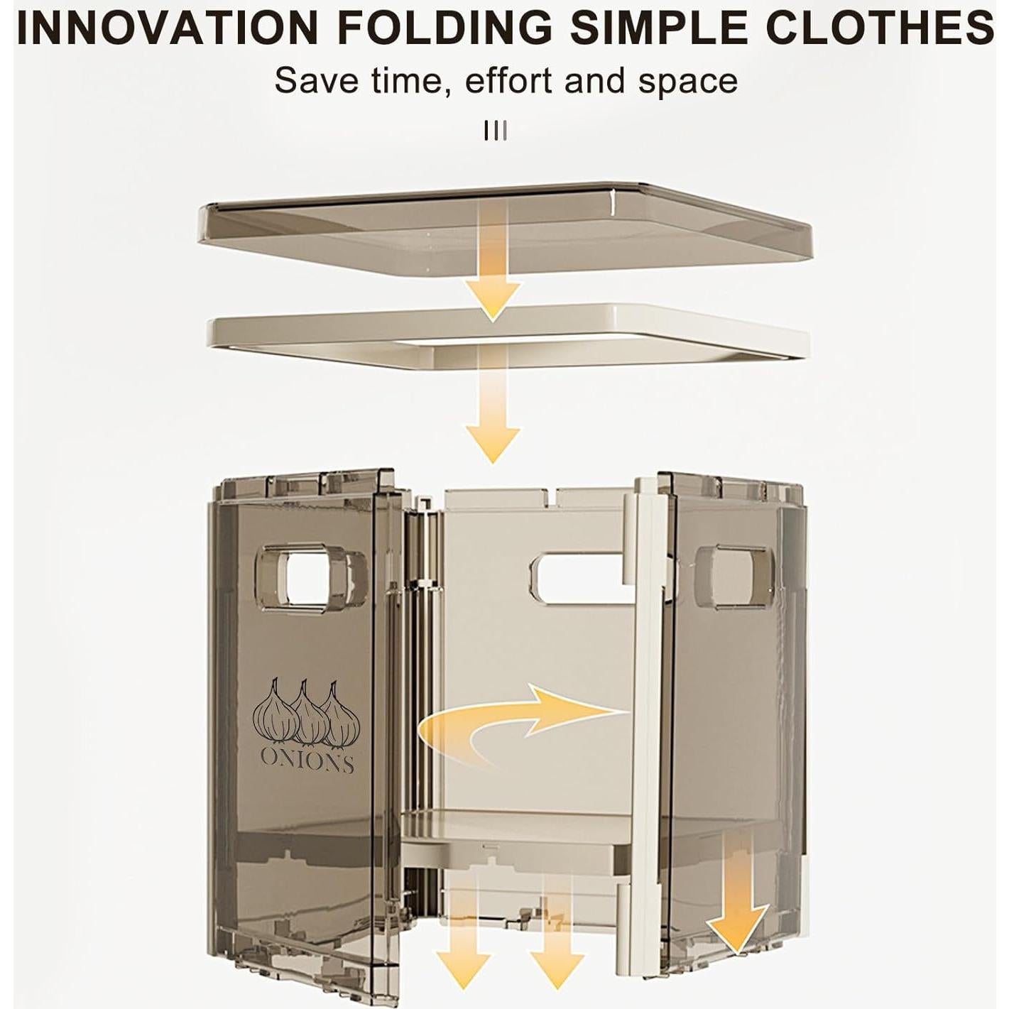 Contenedor de Almacenamiento Xbopetda para Cebollas y Papas 26.7cm