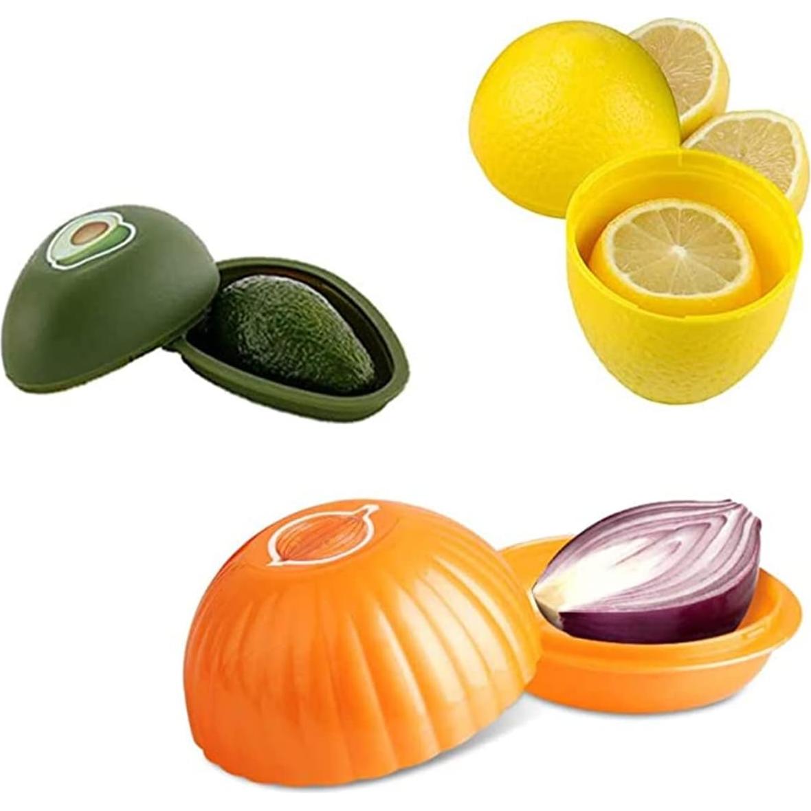 Contenedor para Cebolla AISIBO 11.7x11.7x7.6cm Reutilizable