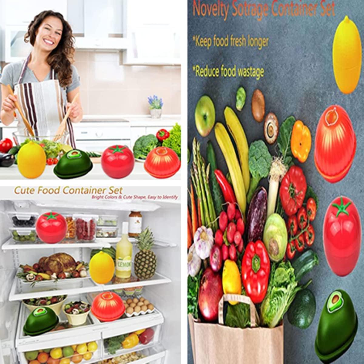 Contenedor para Cebolla AISIBO 11.7x11.7x7.6cm Reutilizable