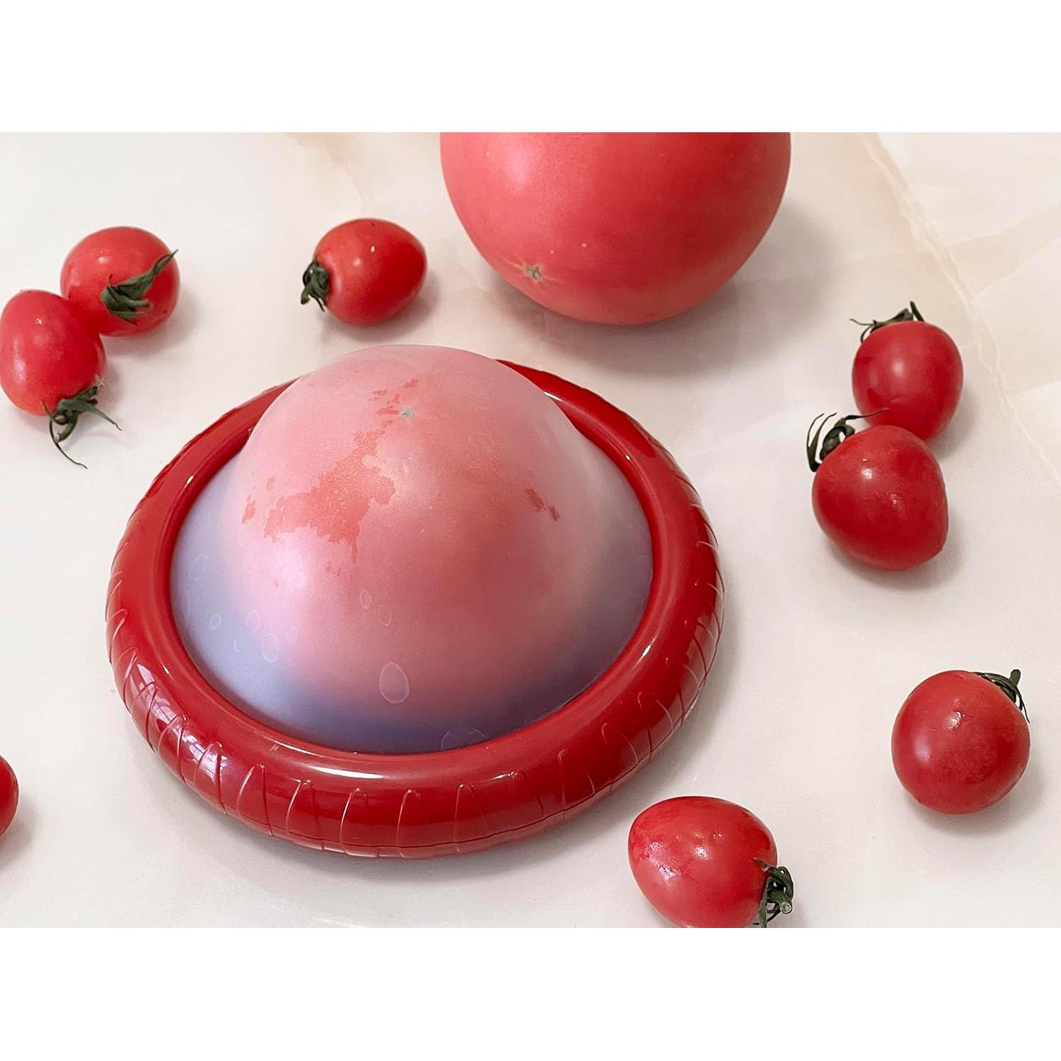 Juego de 4 Contenedores de Almacenamiento de Silicona Halteoly