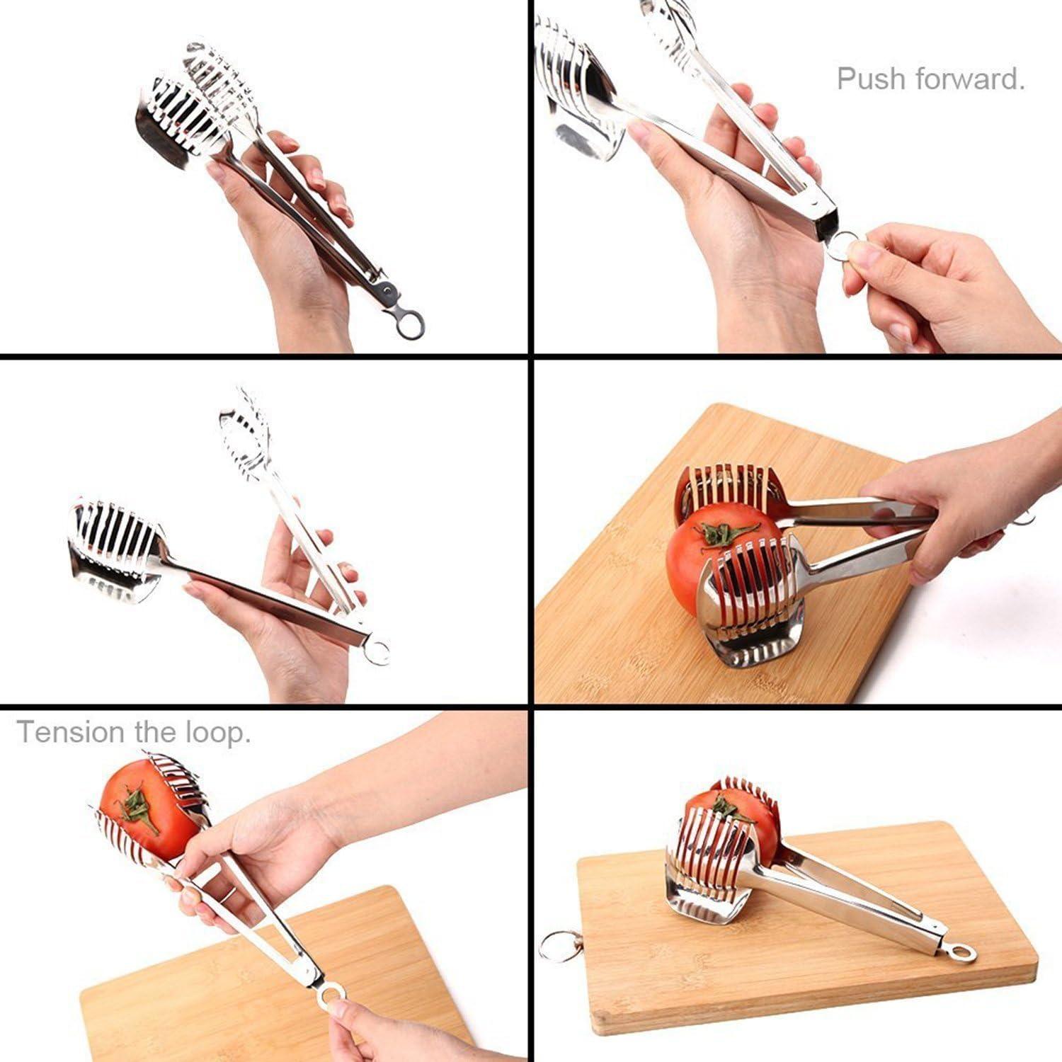 Soporte Cortador de Tomate y Limón i Kito Acero Inoxidable