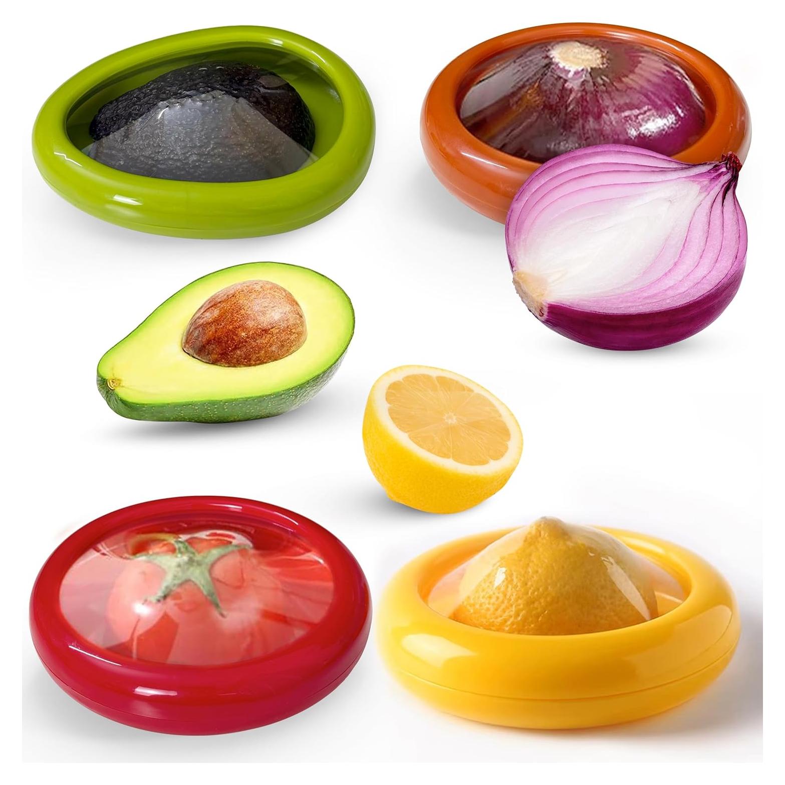 Juego de 4 Contenedores de Almacenamiento Double Wave - Antioxidante y Libre de BPA