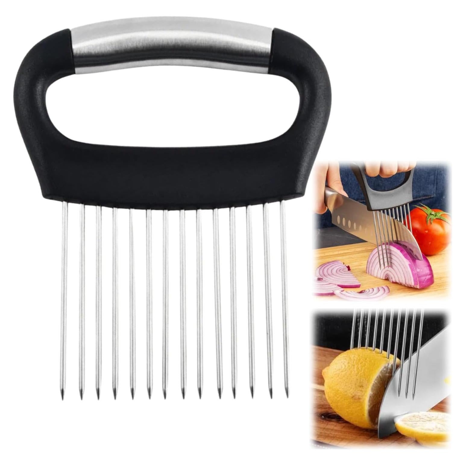 Soporte para Rodajas de Cebolla Zezzo Acero Inoxidable 2024