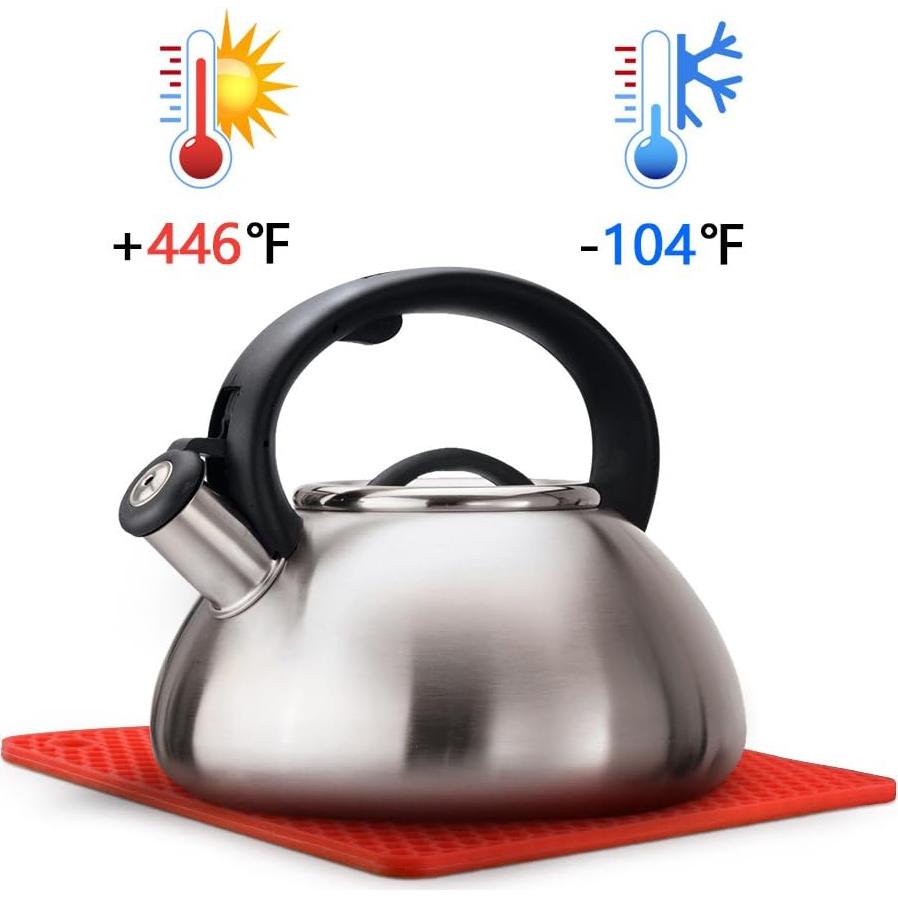 Tapetes de Silicona CAKETIME Set de 4 Antideslizantes Multicolor