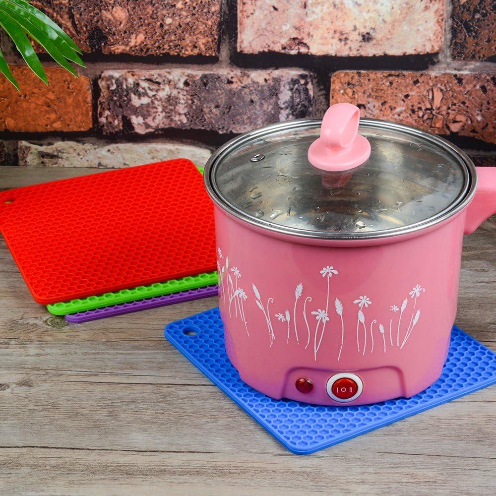 Tapetes de Silicona CAKETIME Set de 4 Antideslizantes Multicolor