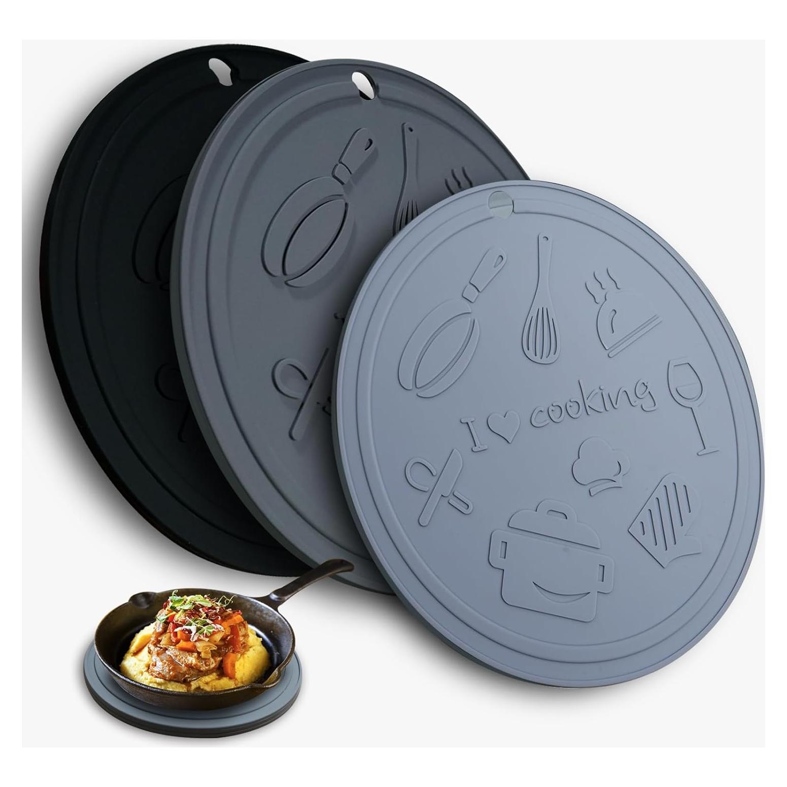 Mats de Silicona Antideslizantes AMNCML - 18 cm x 18 cm