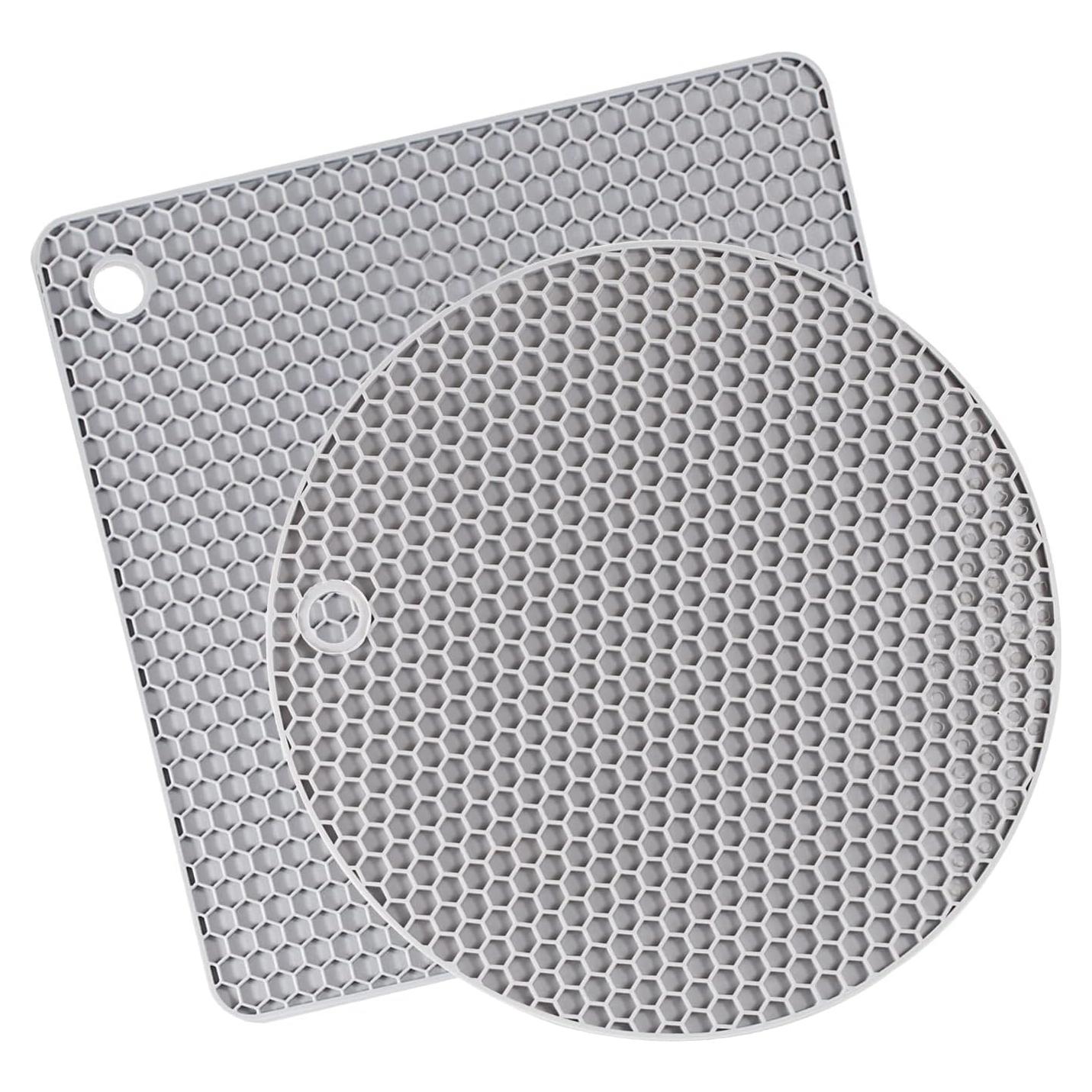 Paquete de 2 Tapetes Antideslizantes Daixers de Silicona 18 cm