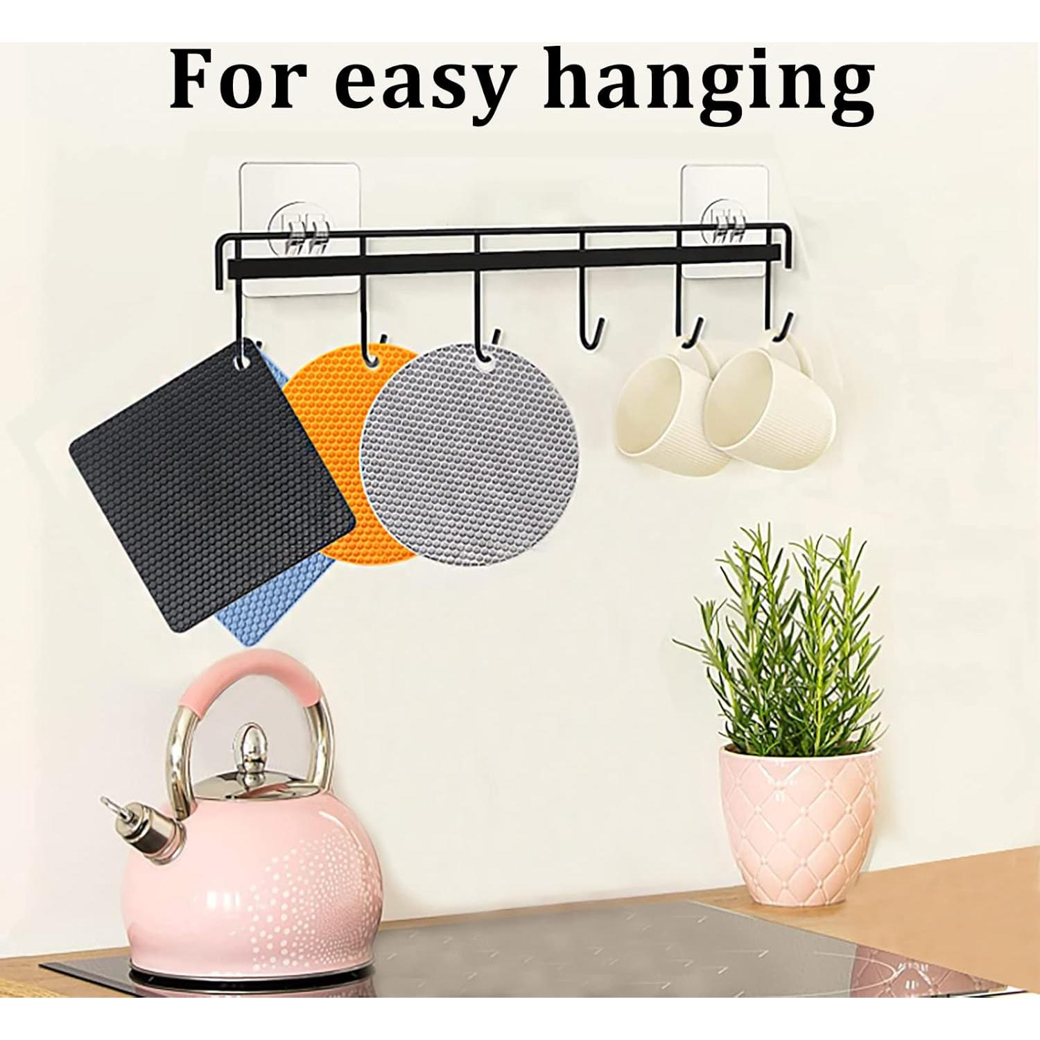 Paquete de 2 Tapetes Antideslizantes Daixers de Silicona 18 cm