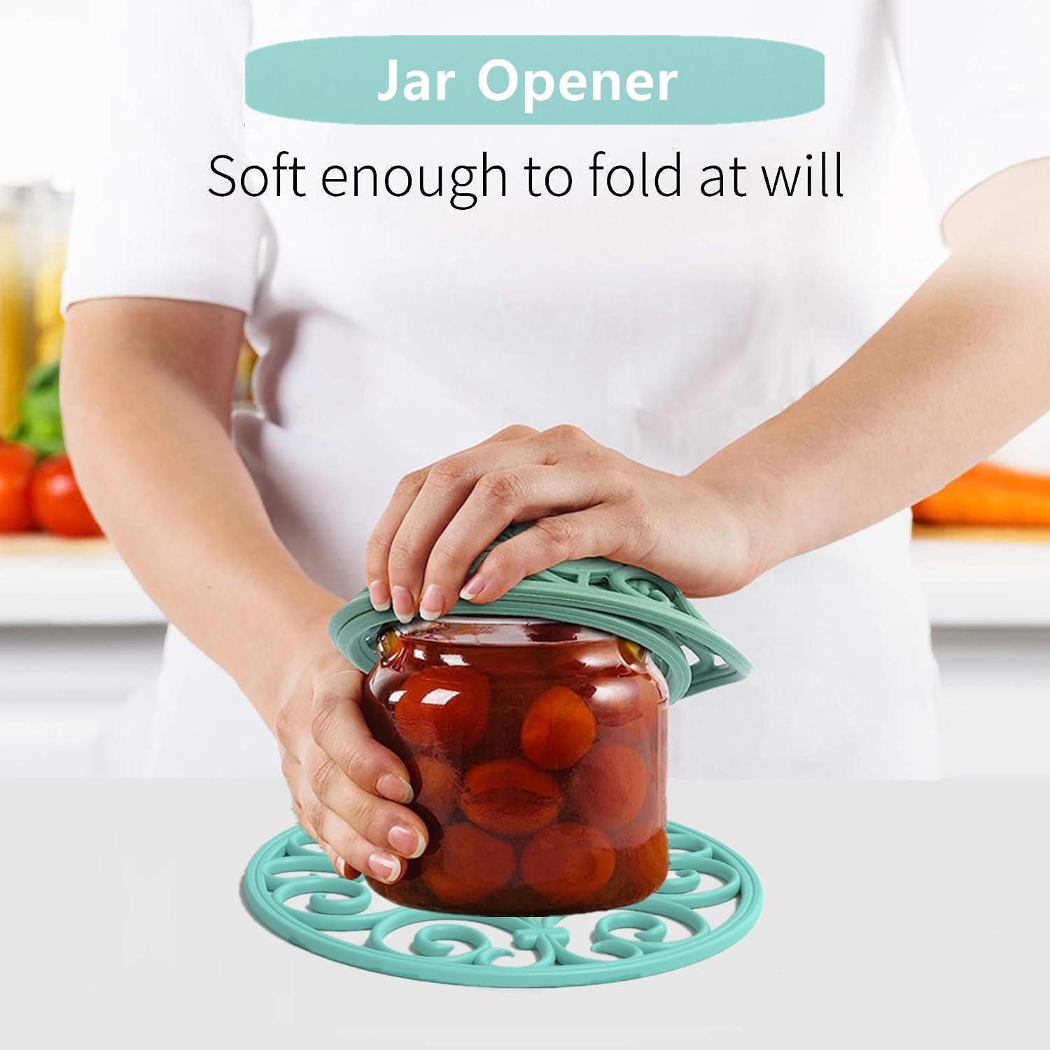 Trivete de Silicona IYYI Turquesa 20 cm Antideslizante