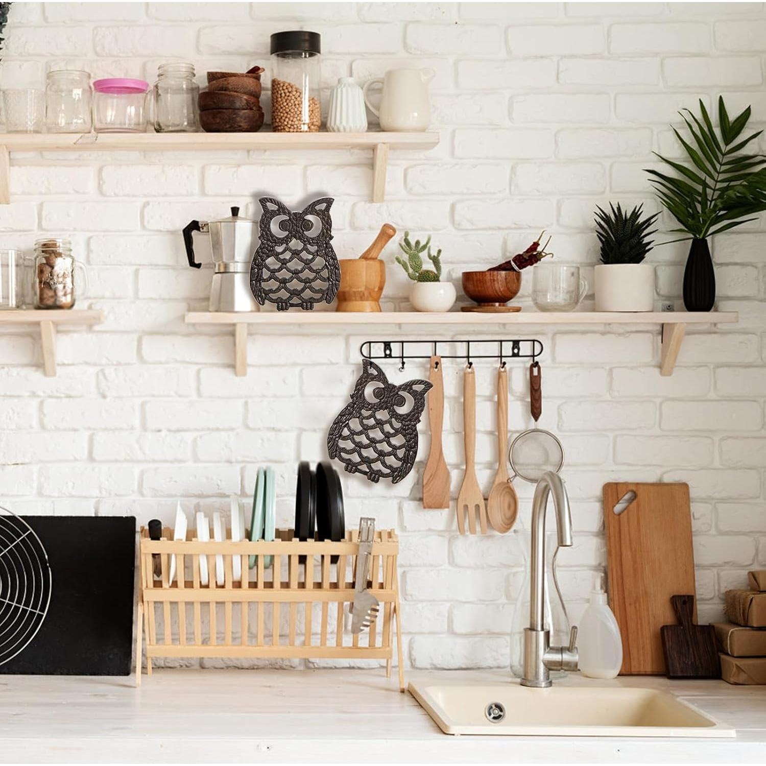 Soportes para Ollas de Hierro Fundido Hedume - 2 Pcs Antiescaldante