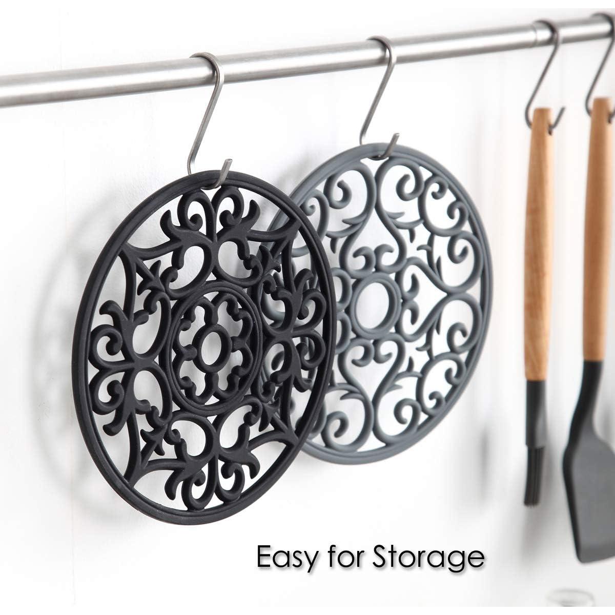 Trivet de Silicona Colinda Antideslizante 20.3 cm - Juego de 3