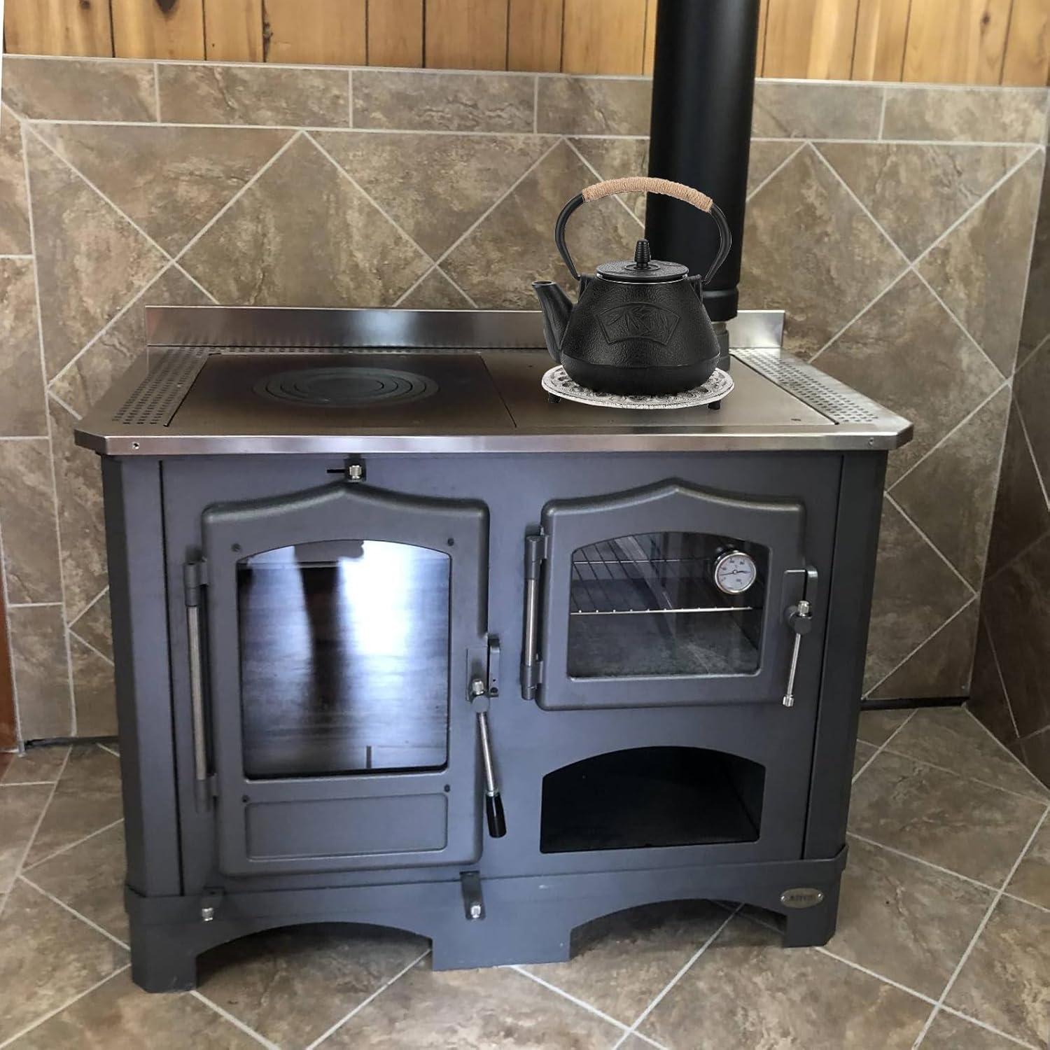 Trivet Redondo de Hierro Fundido Sumnacon Blanco 17 cm