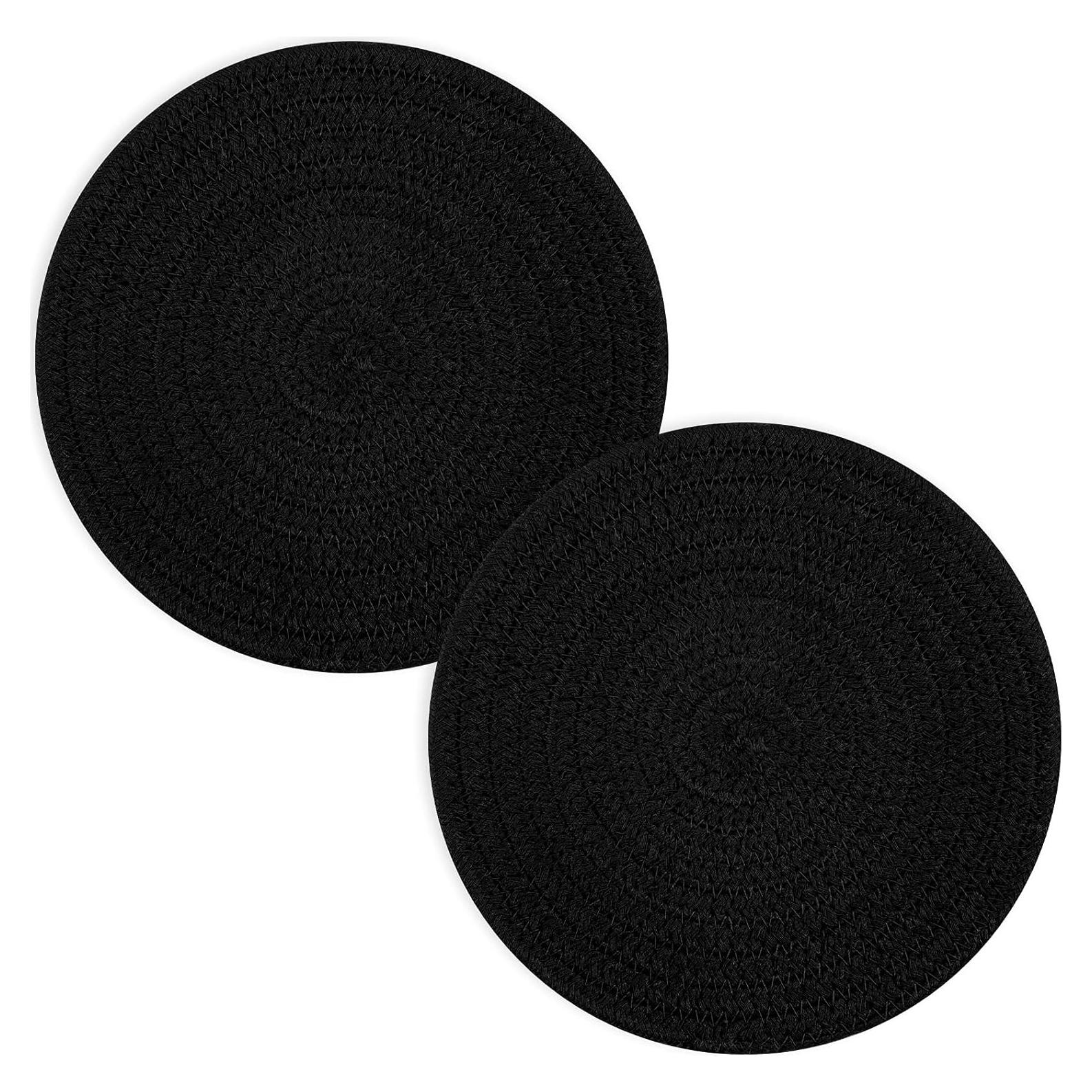 Trivetes de Algodón Cazzon 8 Pulgadas 2 Pcs Resistentes al Calor