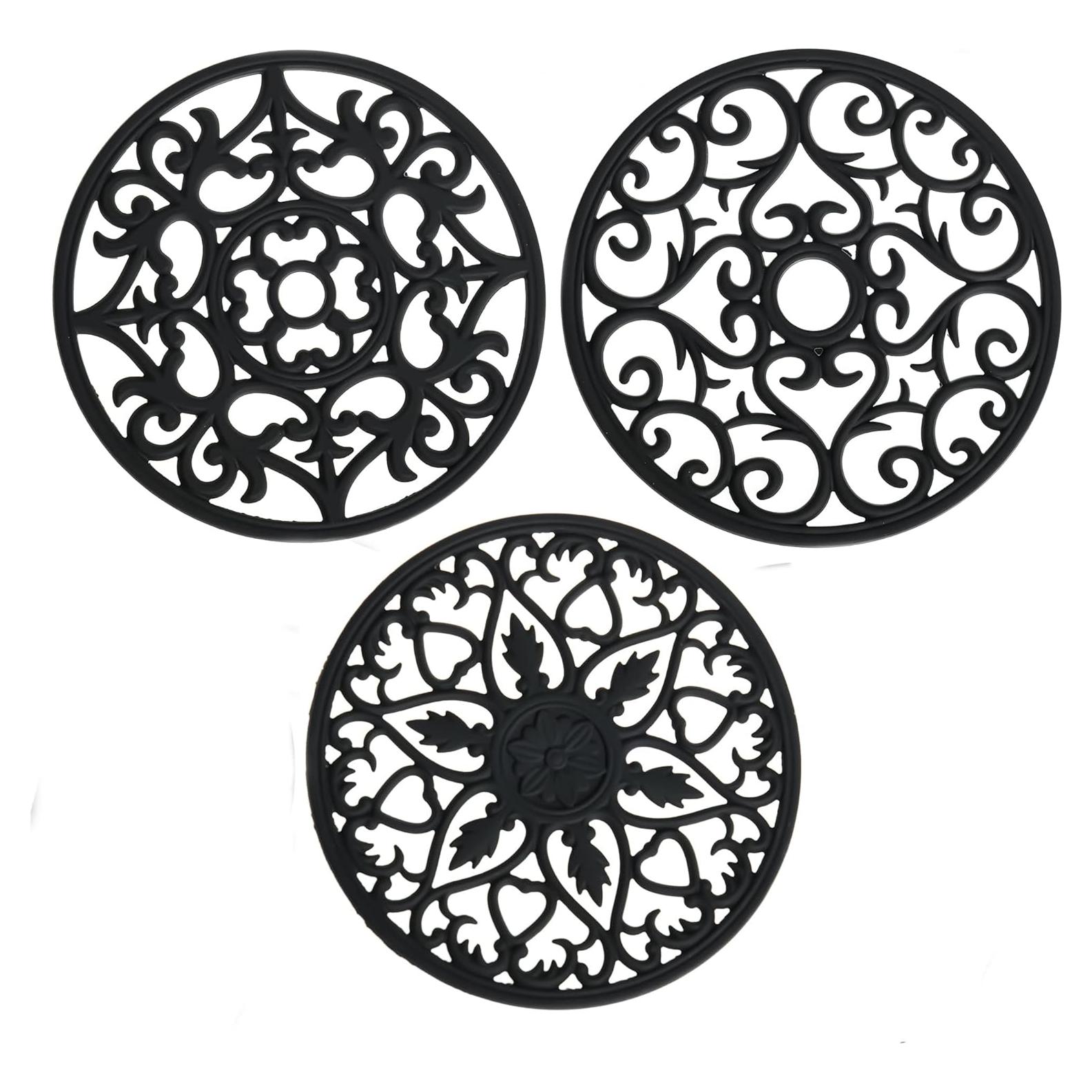 Set de 3 Alfombrillas de Silicona Antideslizantes SPUVGVC