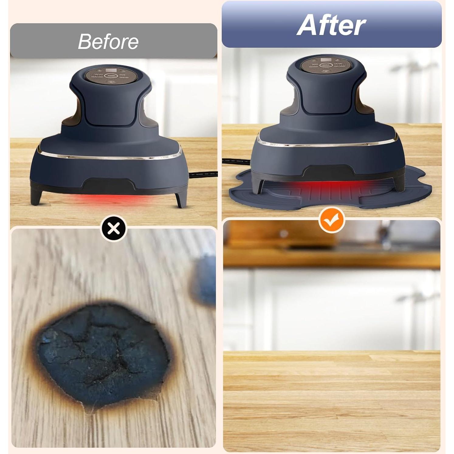 Trivet de Silicona Palksky para Freidora de Aire Ninja Crispi