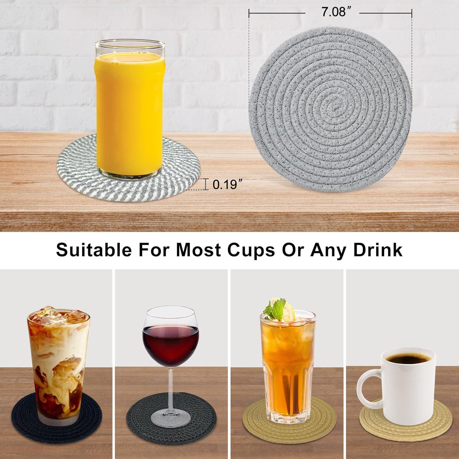 Juego de 6 Trivetes de Cocina AKUYO Resistentes al Calor