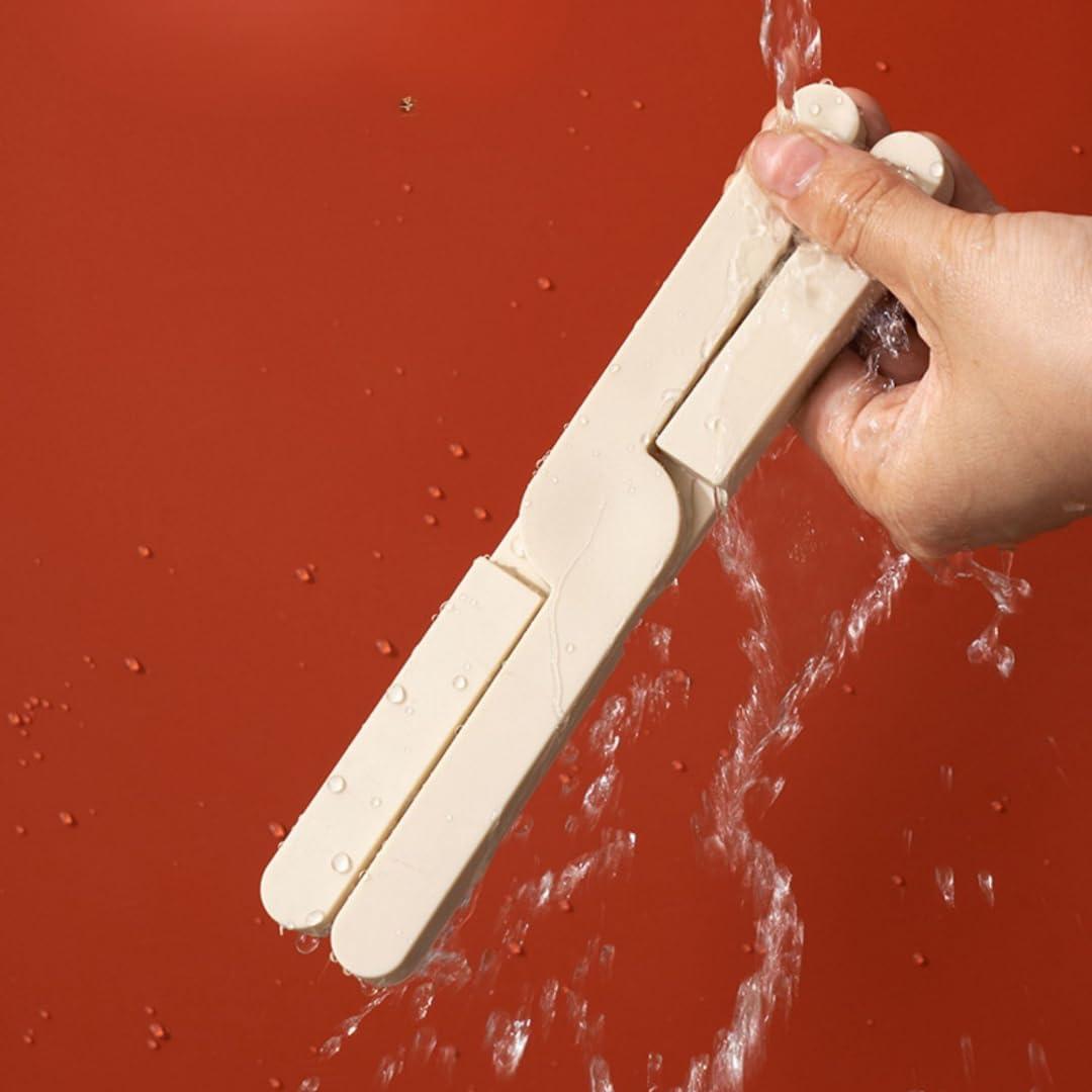 Trivetes de Silicona Plegables Genérico 4 PCS Gris Piedra