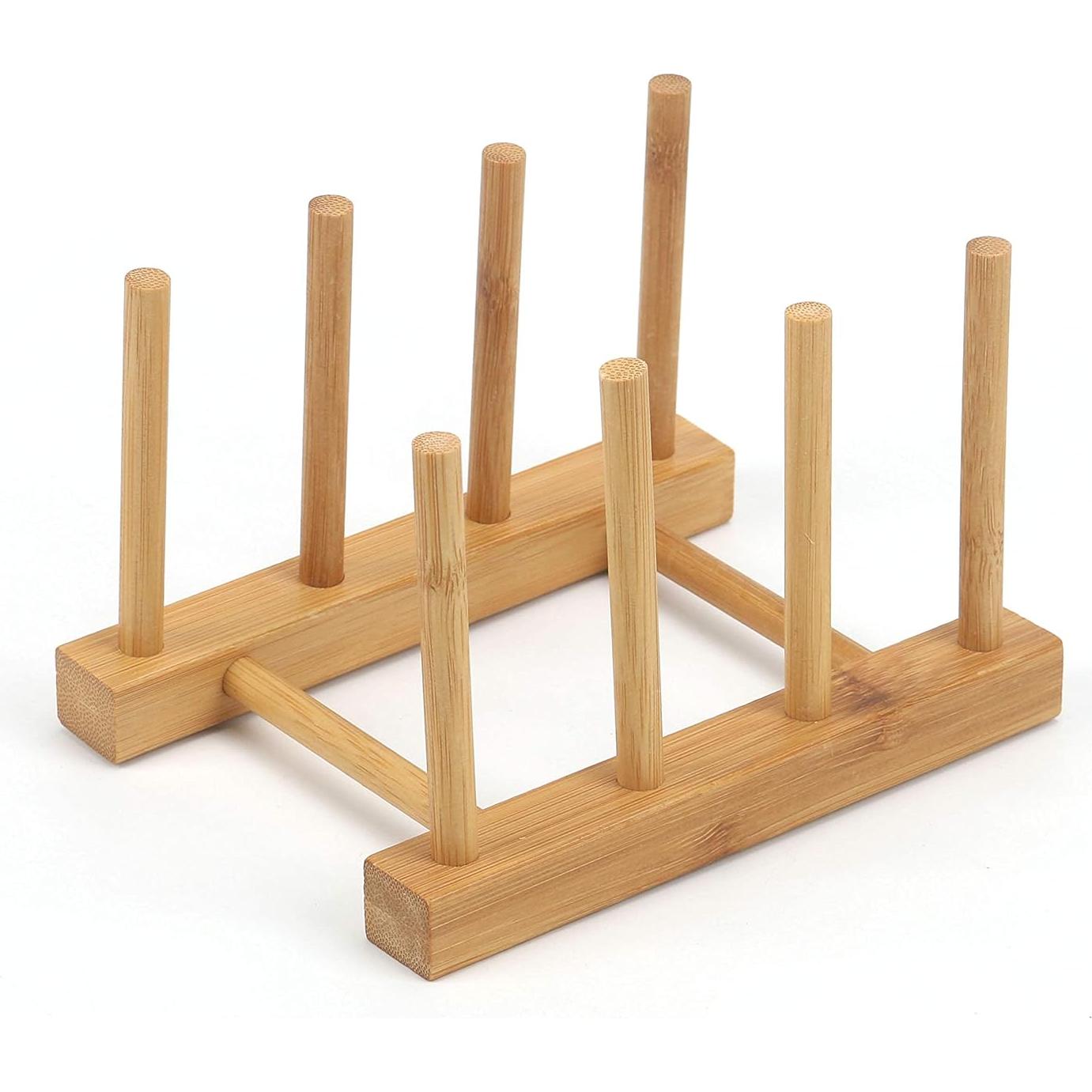 Juego de Alfombrillas de Bambú Natural CHUNHUI 6 Piezas